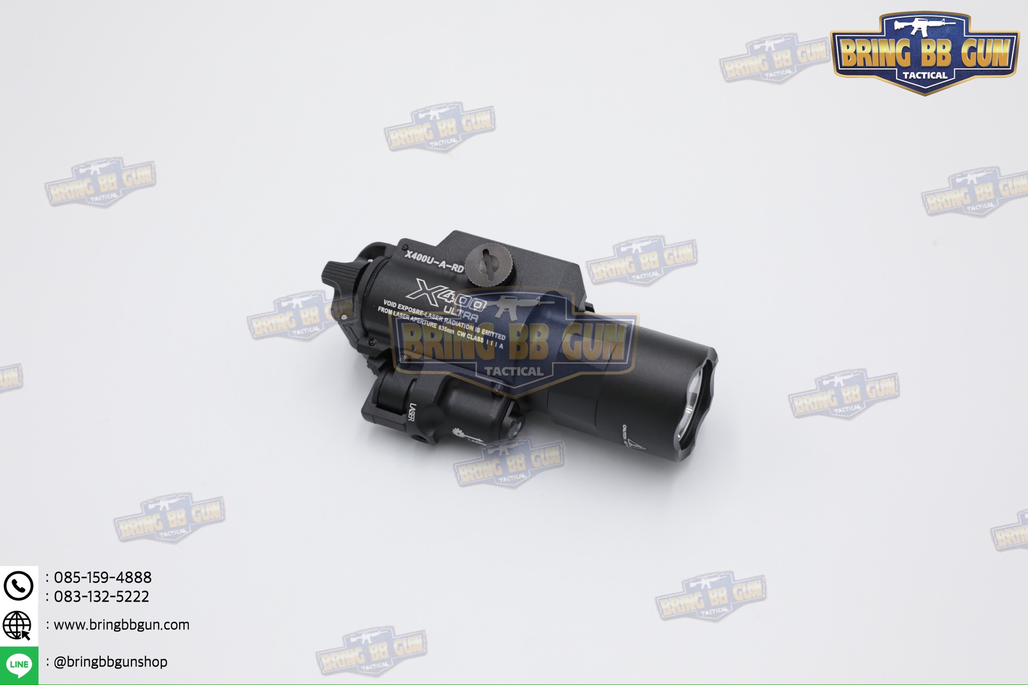 ไฟฉายและเลเซอร์ ทรง Surefire รุ่น X400U (X400 Ultra)