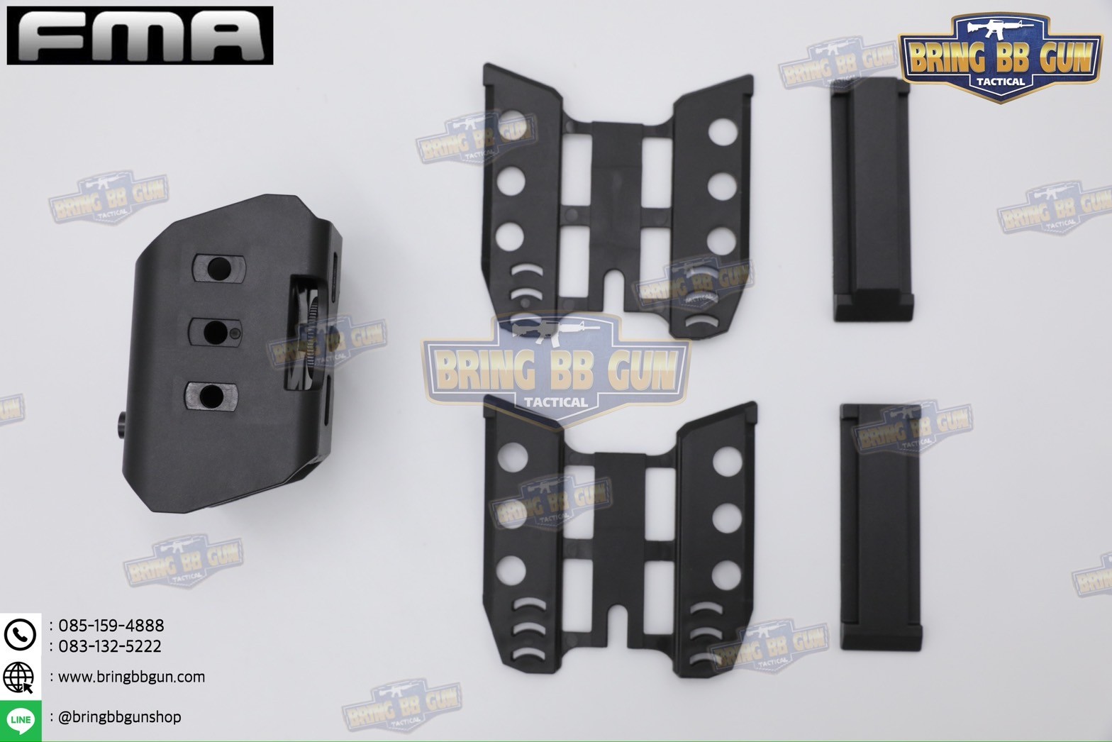 Alpha-Xip Pouch ยี่ห้อ FMA (ซองแม็กกาซีน IPSC Alpha-Xip) (บอดี้โพลิเมอร์) (Double A) (DAA)