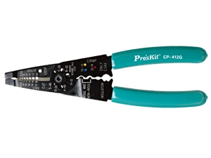 คีมย้ำ ตัด ปลอกสาย 8 นิ้ว CP-412G (CN) PROSKIT