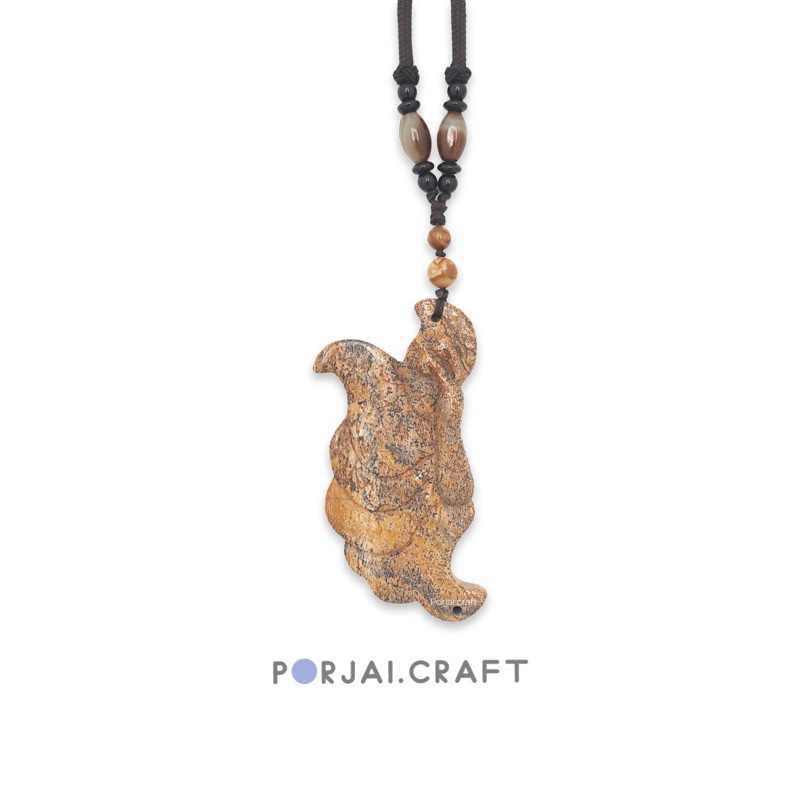 Picture Jasper Butterfly Necklace สร้อยคอผีเสื้อ พิคเจอร์แจสเปอร์