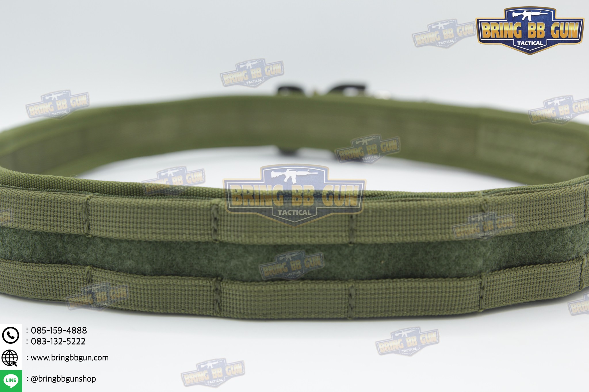 เข็มขัดยุทธวิธี รุ่น หัวคอปร่า ทรงIPSC 2ชั้น Cobra IPSC (B013)