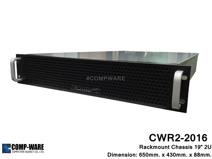 Server Rackmount 19" 2U CWR2-2016 (6-HDD Internal) ATX/2U Single Power Supply