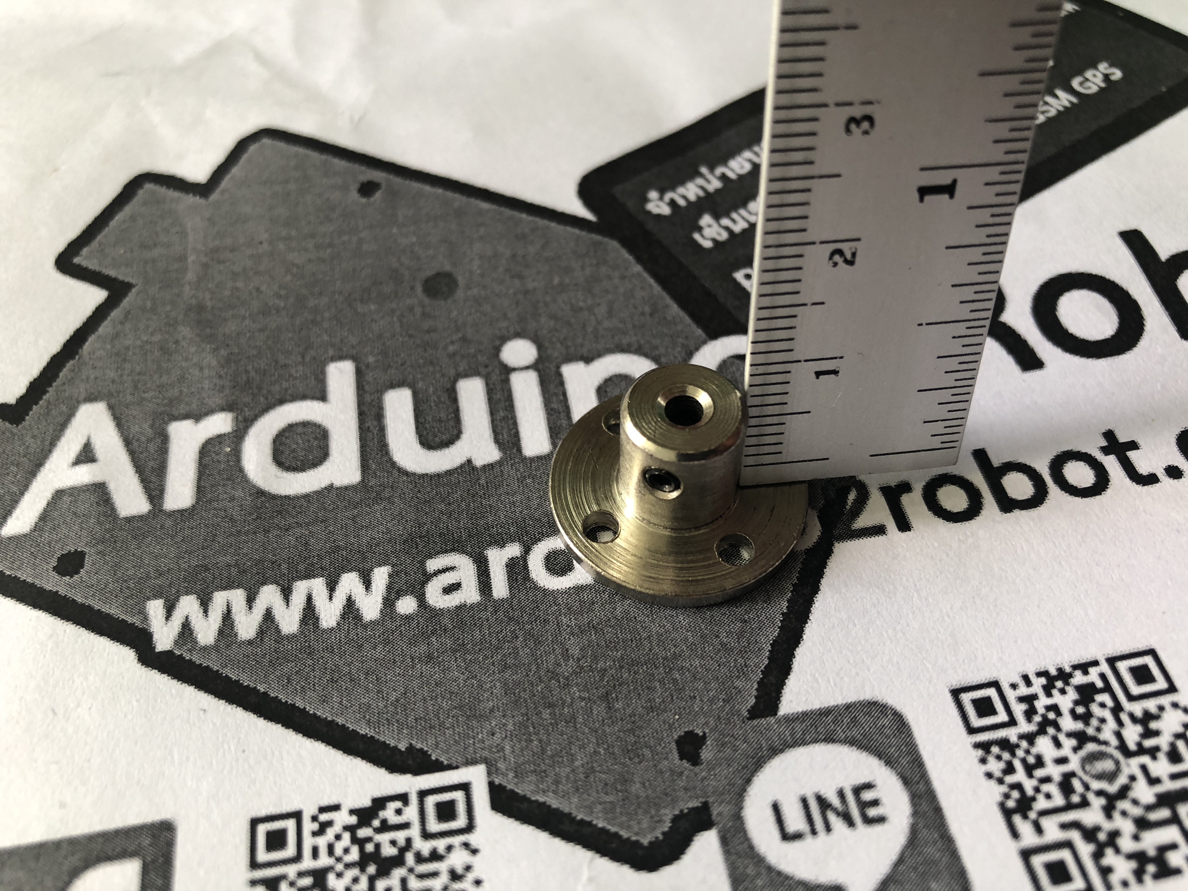 Flange Coupling หน้าแปลน สำหรับแกน 3 mm