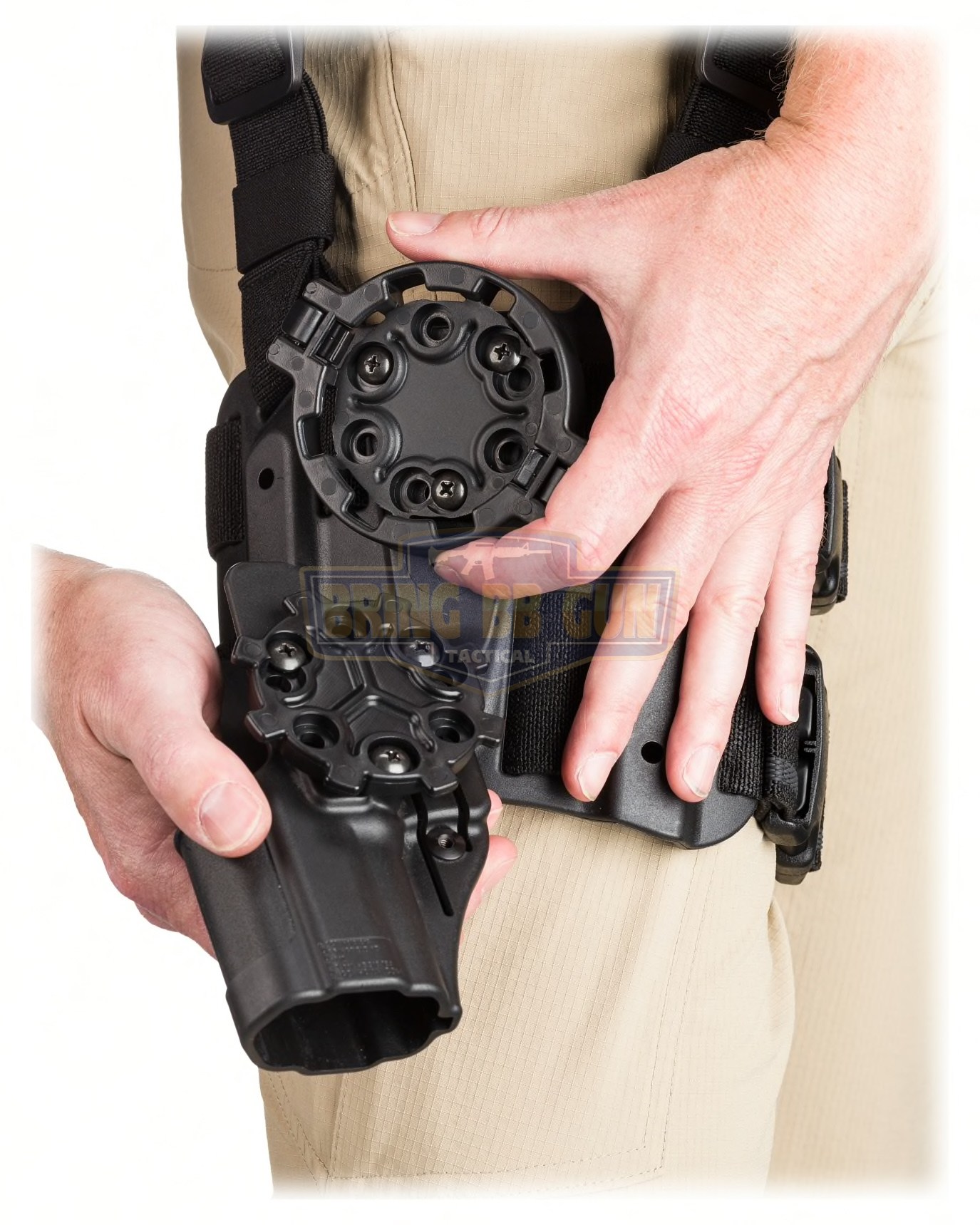 Adapter ปลดไว ทรงBlackhawk (อุปกรณ์ติดเสื้อเวส Blackhawk Quick Disconnect System) (QUICK DISCONNECT SYSTEM) (Q.D.S)