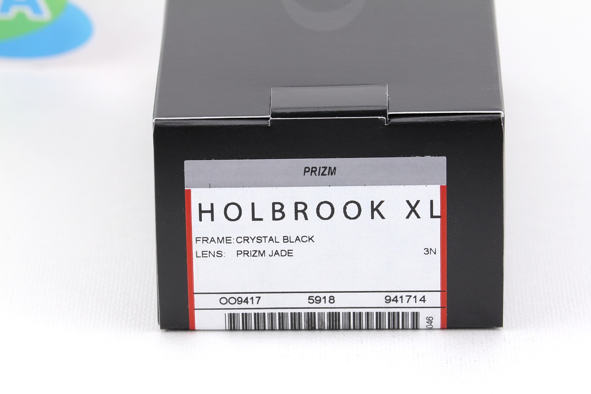 Oakley HOLBROOK XL Crystal Black/Prizm Jade SKU#OO9417-14