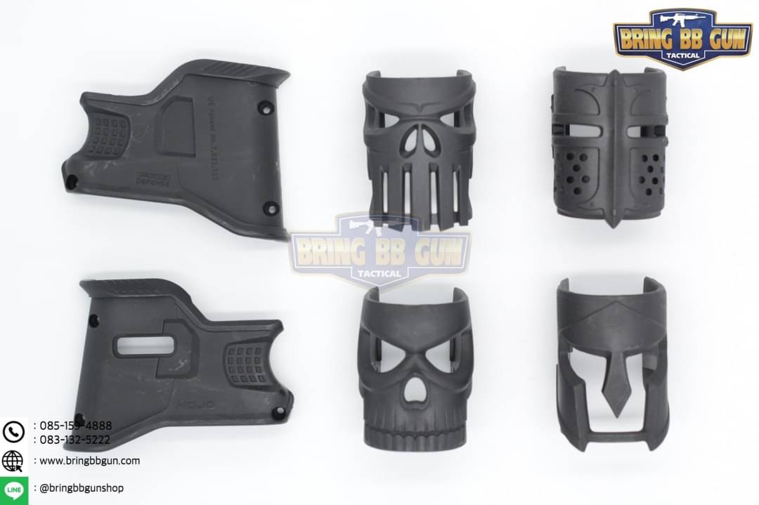 บ่อแม็กM4 F.A.B. MOJO (บ่อแม็กเปลี่ยนหน้ากากได้) (บ่อแม็ก Mojo) (Improved Mag-Well With Replaceable Grips)