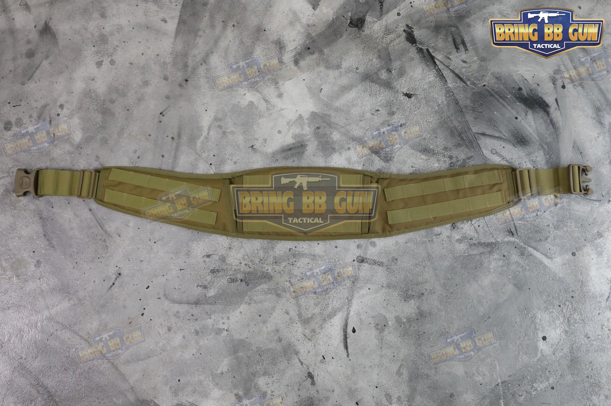 เข็มขัดสนาม แบบนวม (เข็มขัดสนามพร้อมรองนวม) (Battle Belt) (War Belt)