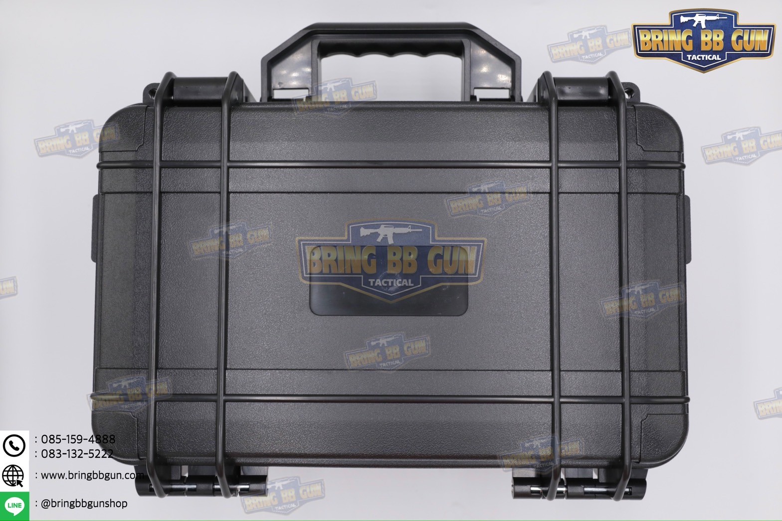 เคสกันกระแทรก B302 (กล่องปืนสั้น B302) (กล่องกันกระแทก) (เคสกันกระแทก) (เคสปืนสั้น) (Lockable Pistol Case) (Light Weight Case)