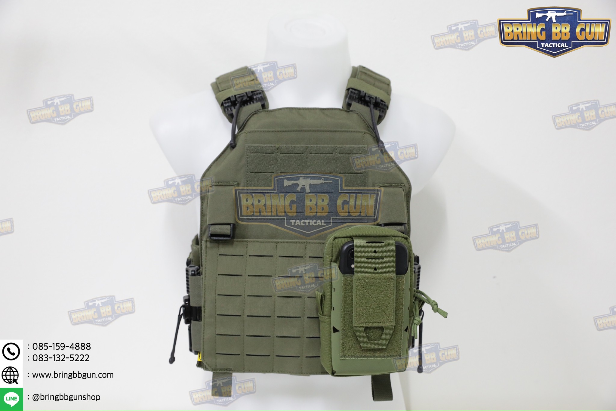 Adapter Molle ปลดไว (ตัวปลดไวสำหรับ Molle) Orpaz Modular System OMS Inserts & Receivers OMS MOLLE Inserts & Receiver Attachment Belt Loop Hunting Vest Magazine Pouch Connection Quick