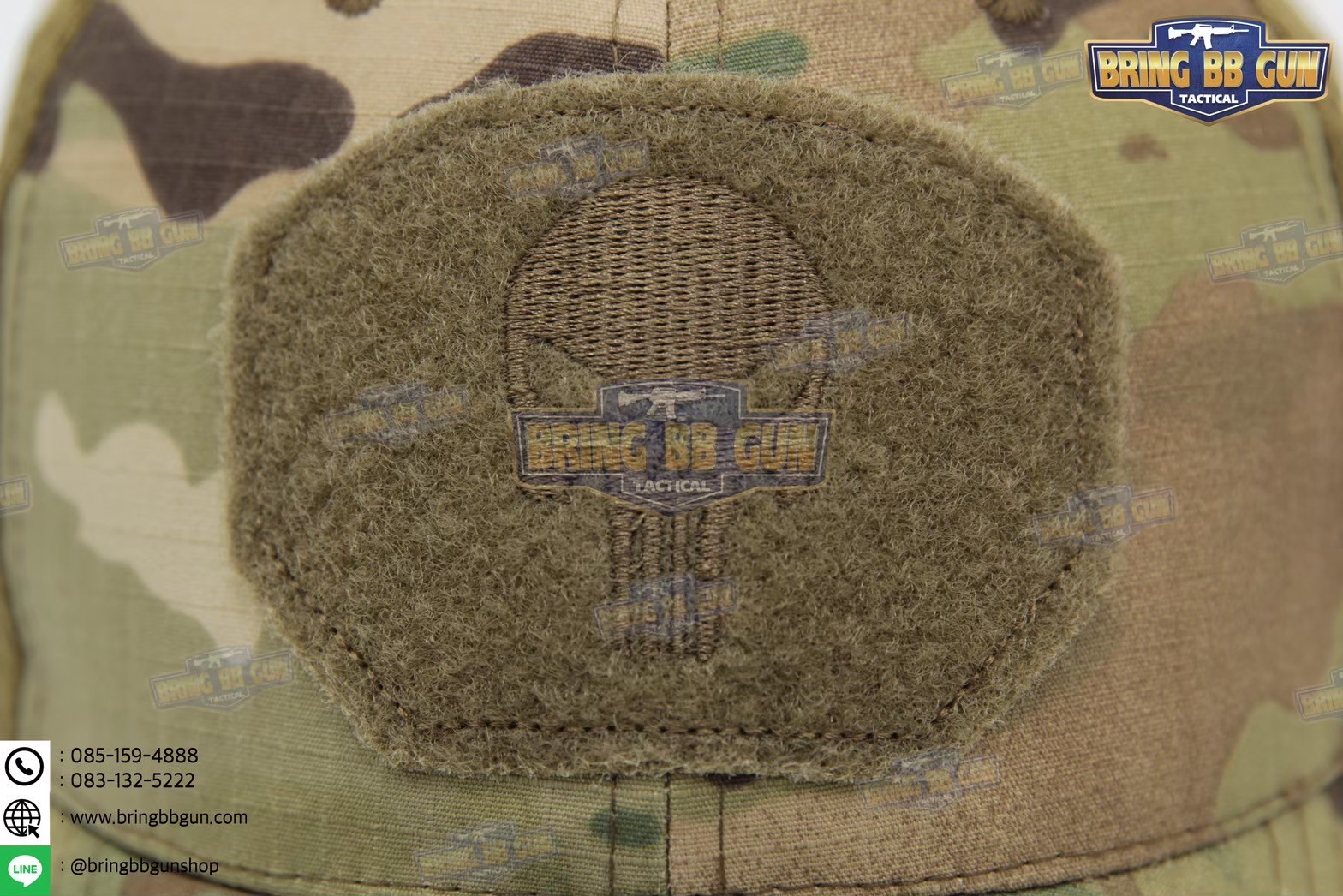 หมวกแก๊ป Punisher (หมวก Cap กะโหลก)