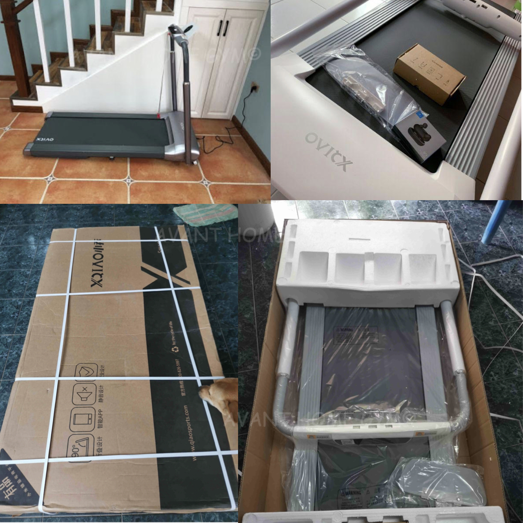 พร้อมส่ง* [ส่งฟรี !!] ลู่วิ่งไฟฟ้า ลู่เดิน Treadmill xiaomi ovicx พับได้ ลู่ วิ่ง สายพานเครื่อง วิ่ง