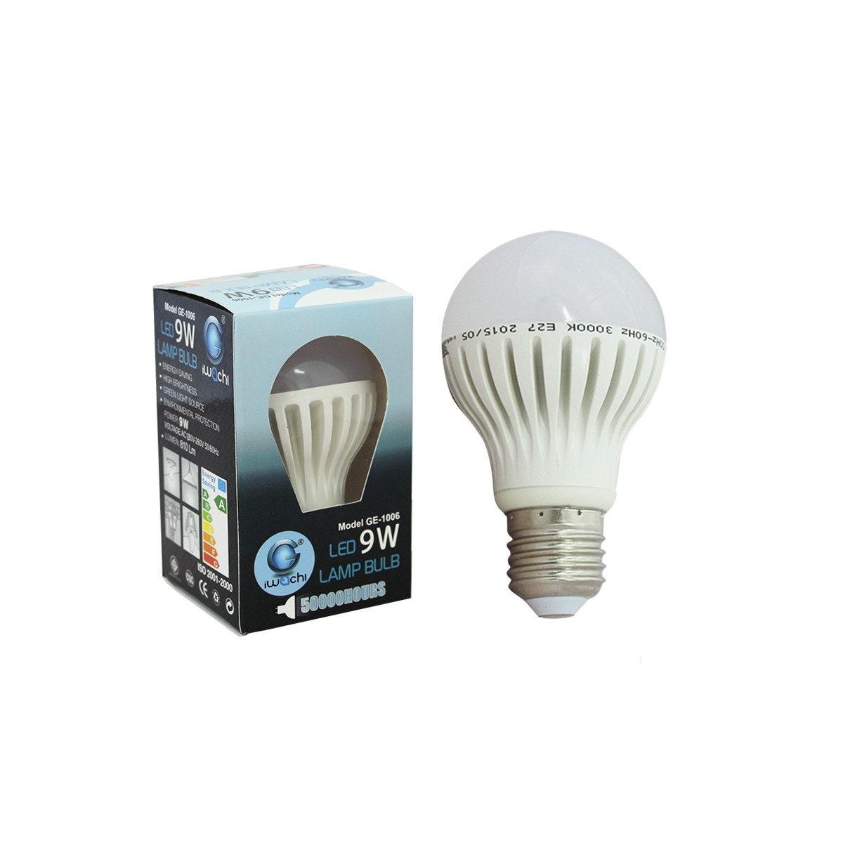 หลอดปิงปอง IWC-BLUB-9W แสงขาวและวอร์มไวท์