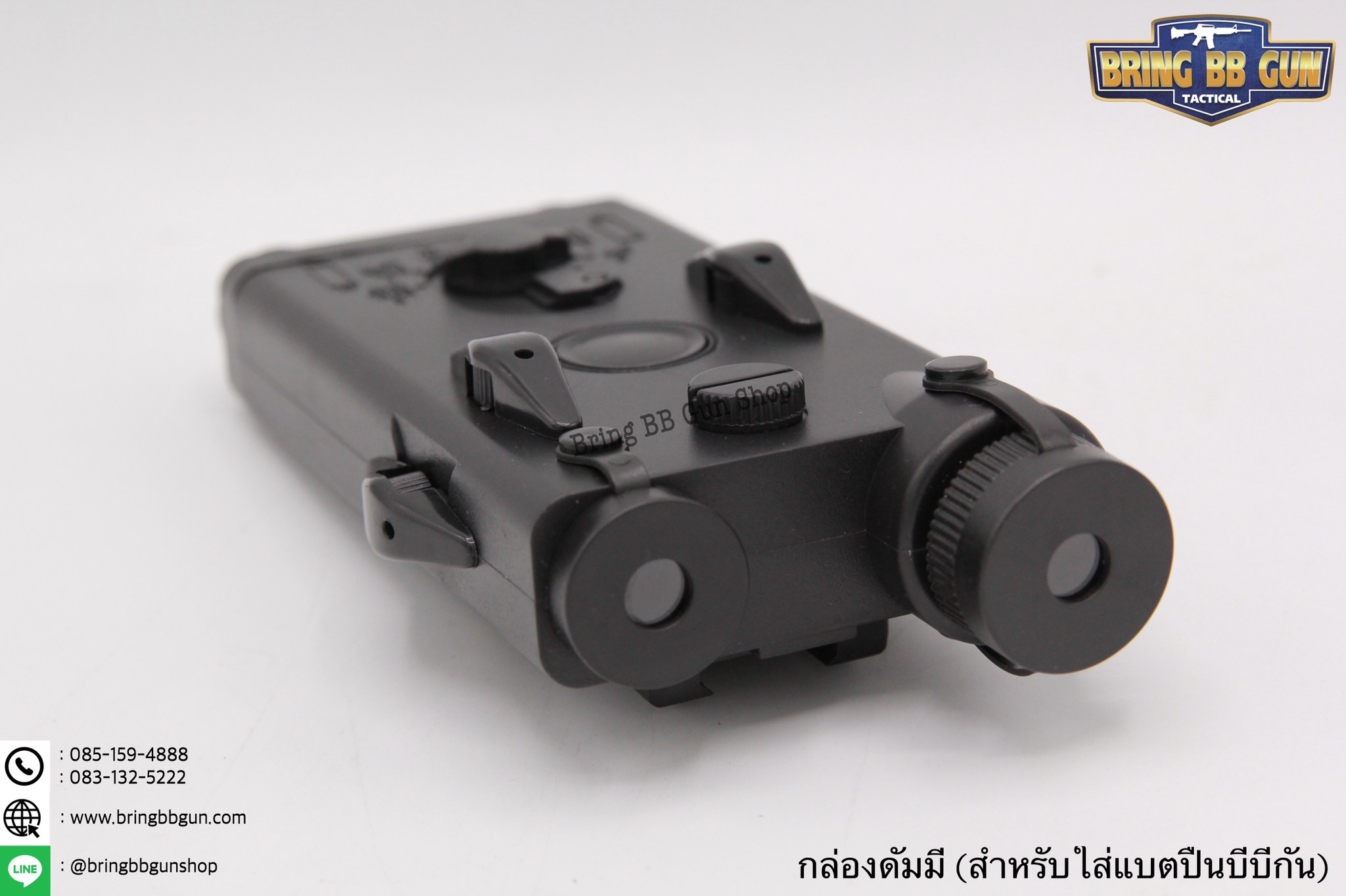 กล่องPEQดัมมี่ ยี่ห้อ D-Boy กล่องเก็บแบตเตอรี่สำหรับปืนบีบีกันที่หาที่เก็บแบตเตอรี่ยาก