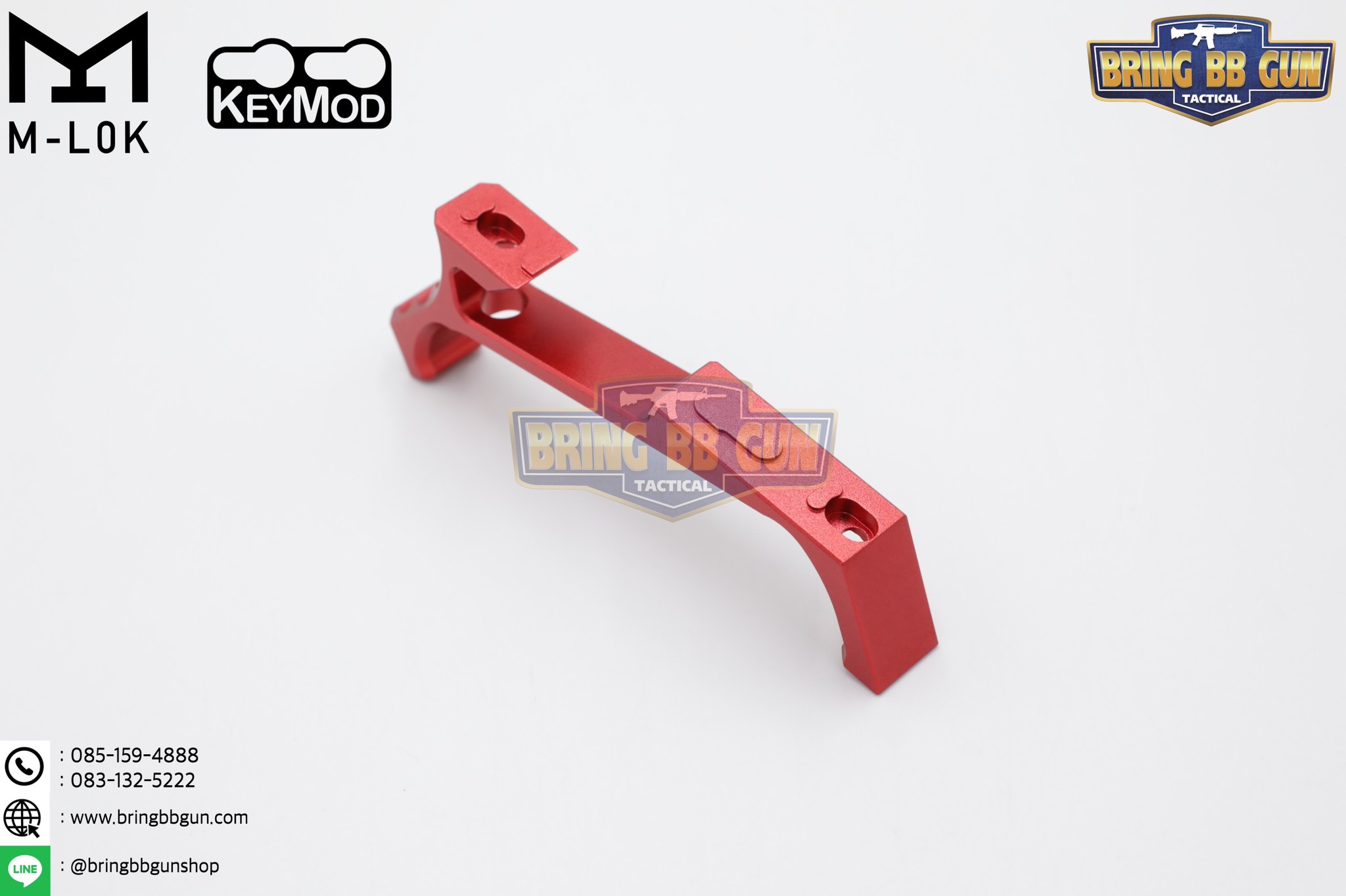 กริ๊ปมือหน้า VP23 (VP23 Tactical Angled Grip) (VP23 Tenaci Grip) (ใช้ได้กับชุดหน้าระบบราง M-Lok และ Keymod)