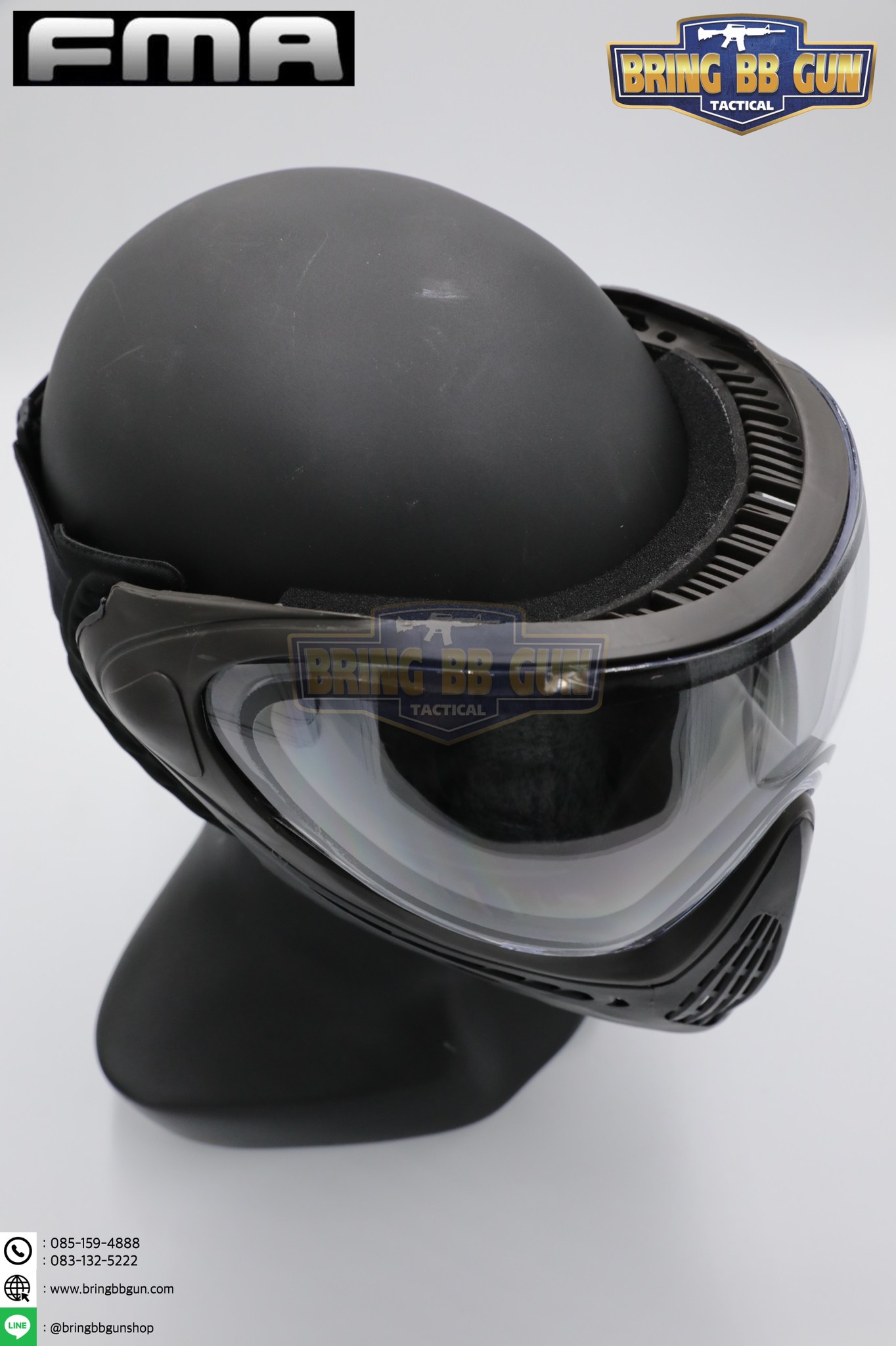 หน้ากาก F1 ยี่ห้อ FMA รุ่น เลนส์2ชั้น