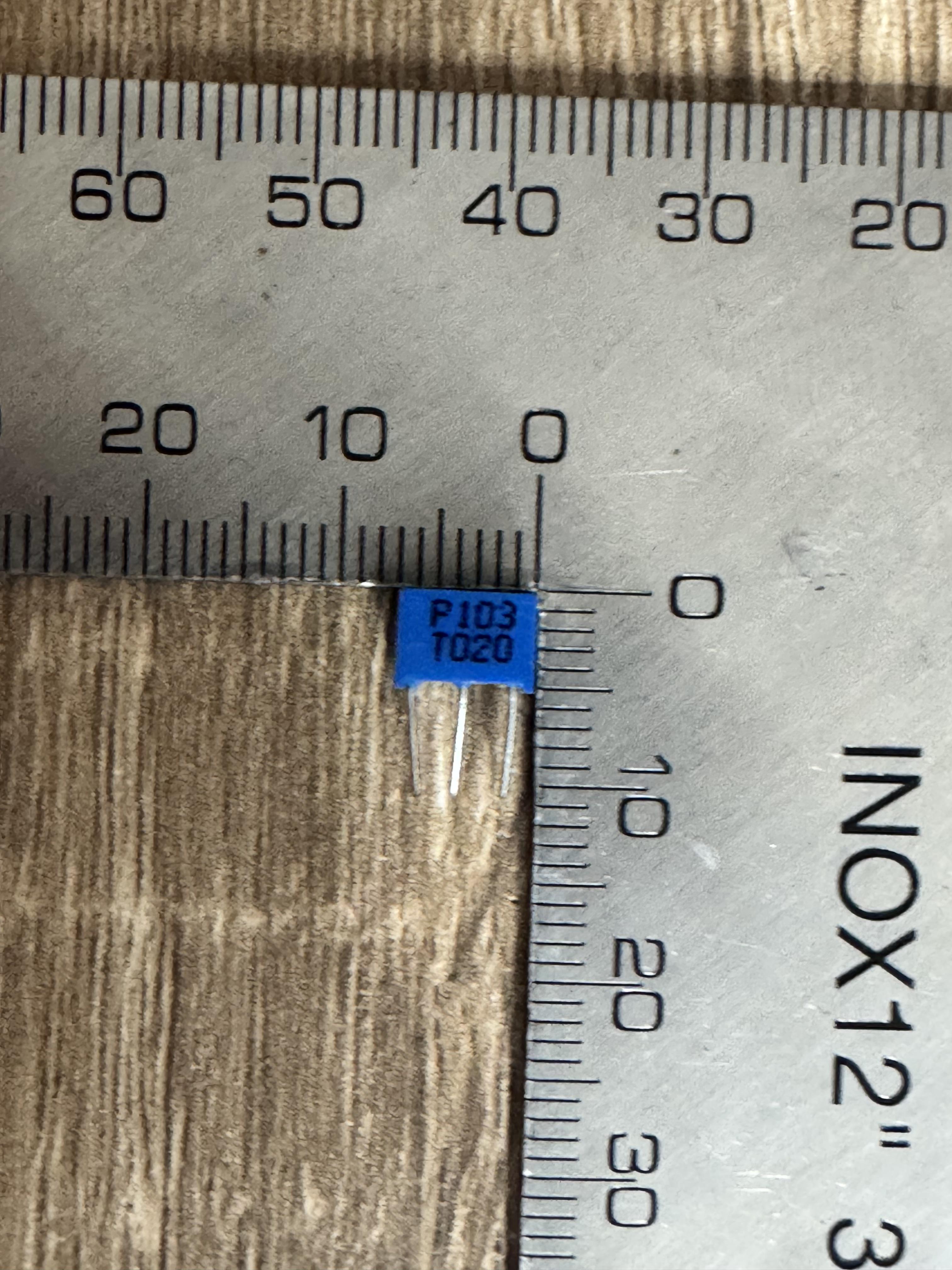 ตัวต้านทานปรับค่าได้ 10K Ohm Trimmer Potentiometer P103