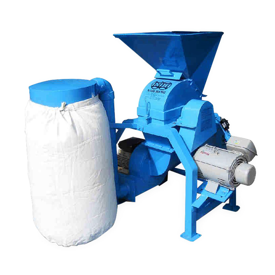 เครื่องตีป่น Hammer Mill (มีตัวดูด)