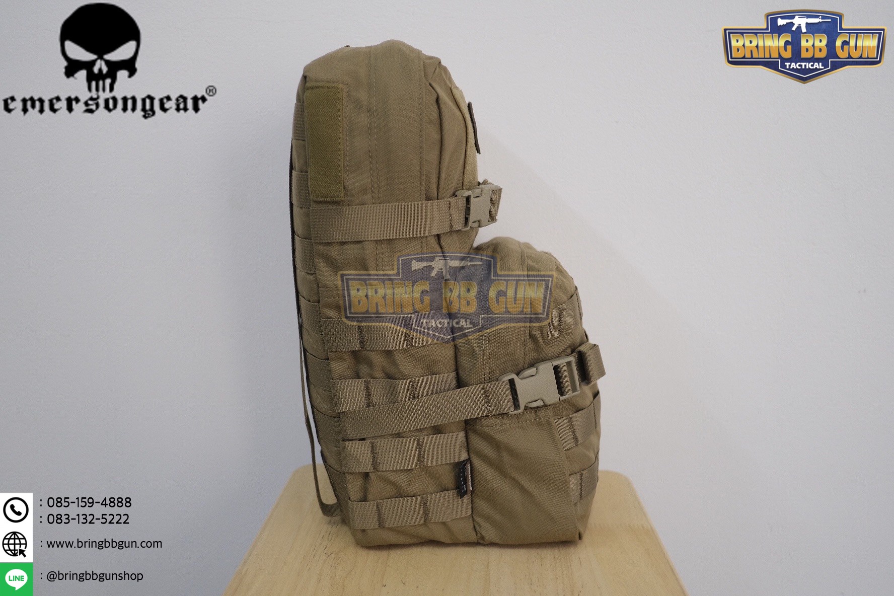 กระเป๋าติดเวส Modular Assault Pack w 3L Hydration (Modular Assault Pack w 3L Hydration Bag) ยี่ห้อ Emerson