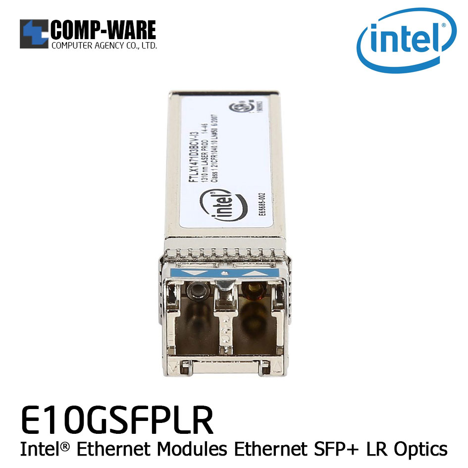 Intel Ethernet E10GSFPLR SFP+ Optics not over 10km distance รับประกัน 3ปี