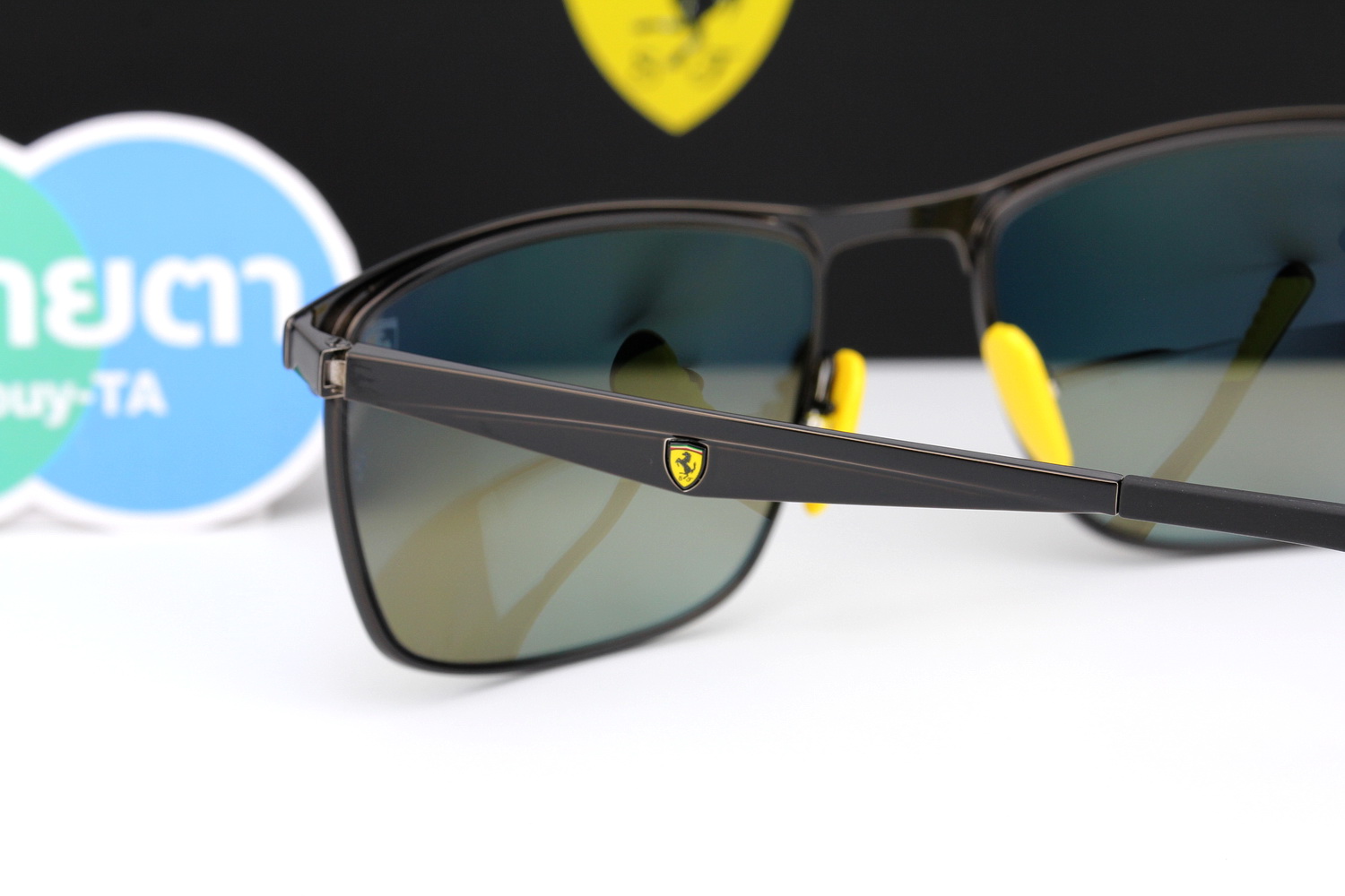 RayBan Ferrari Collection RB3726M F088/5J Polarized Lens