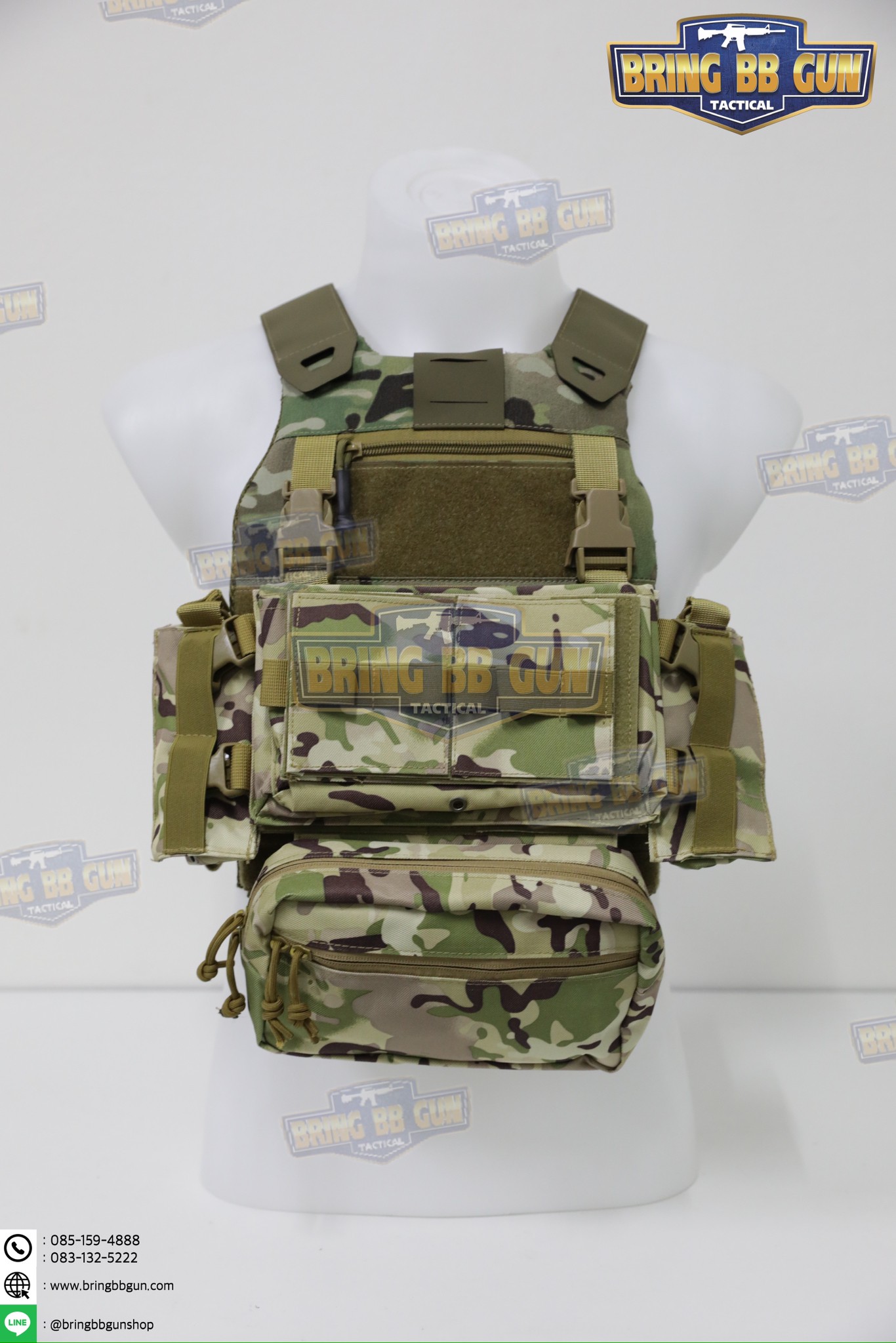 เสื้อเวส FCSK 2.3 (เสื้อเวส FCSK 2.0 + MK3 Chest Rig) (FCSK 2.3 Plate Carrier) (FCSK 2.0 + MK3 Chest Rig)