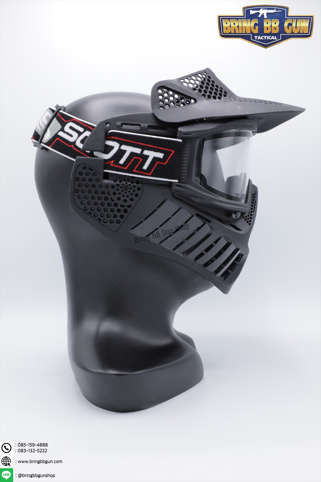 หน้ากาก Scott Mask เจน2 (รุ่นเลนส์สองชั้น)