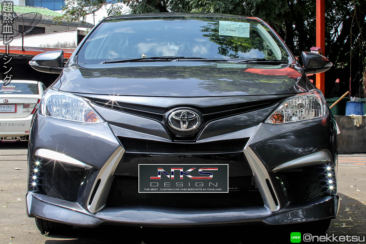 VIOS 2017-2018 I.S SPORT COMPLETE SET RAW WORK (NKS DESIGN)