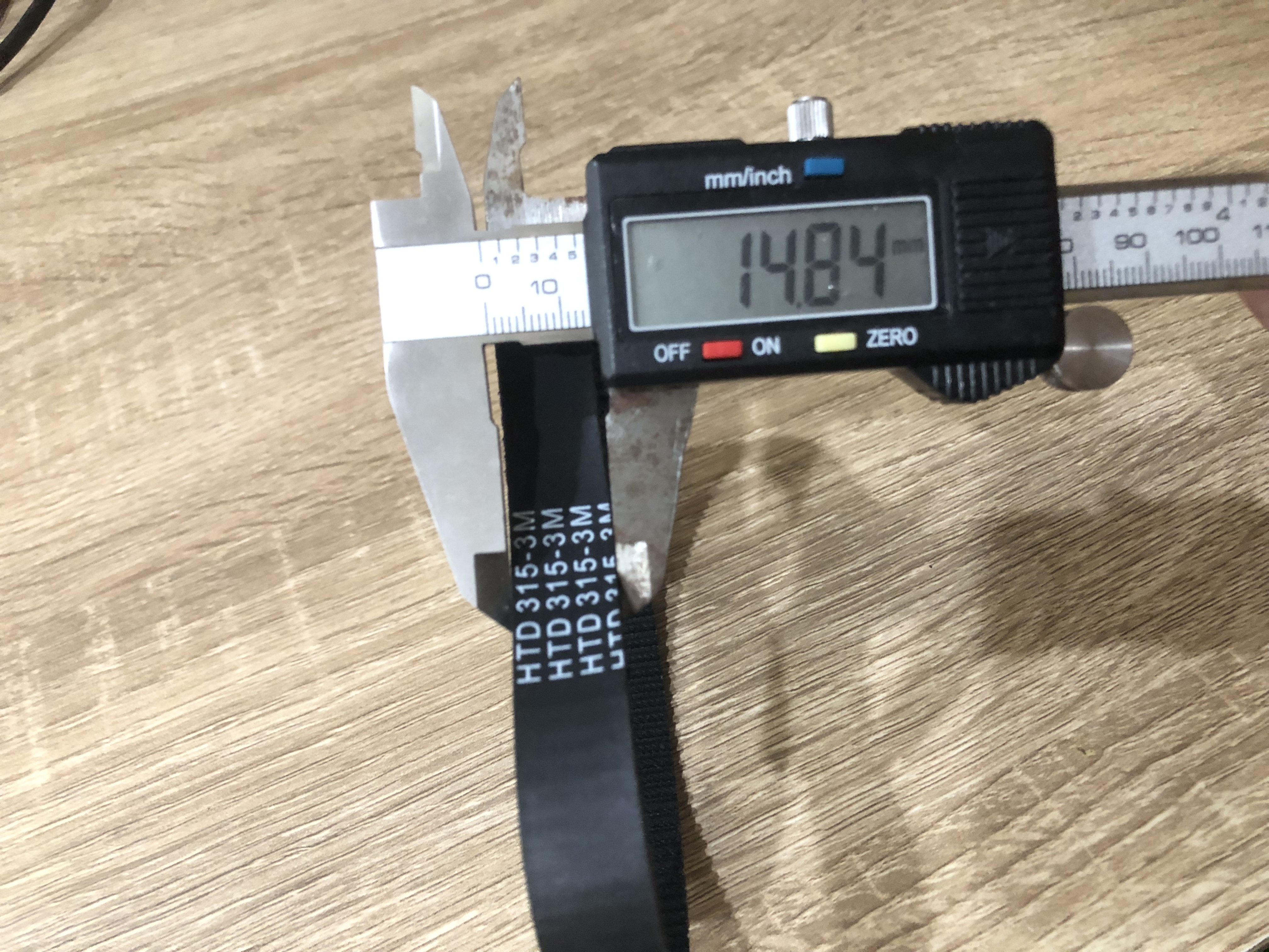 สายพาน HTD 3M Timing belt วงปิด 105 teeth 315mm length 15mm width 315-3M-15