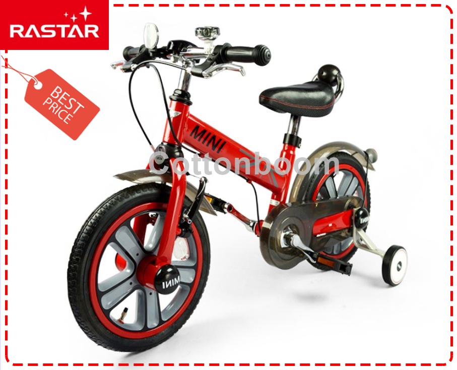 จักรยานเด็ก Mini Cooper รุ่น 14" Kid Running Bike สีแดง