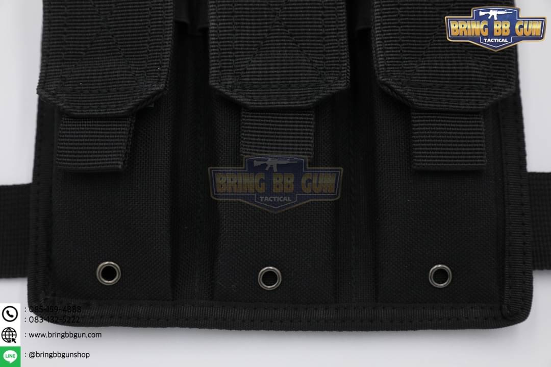 เพ้าแม็กกาซีนรัดต้นขา-ติดเวส MP5/Kriss Vector