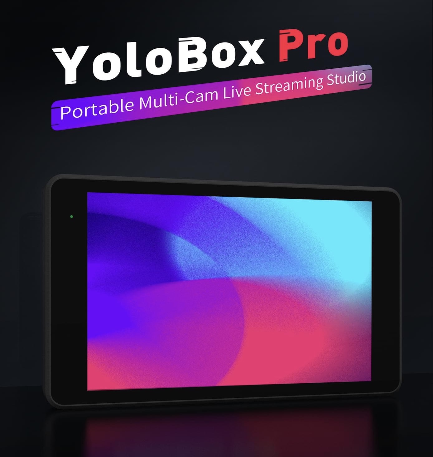 YoloBox Pro กล่องไลฟ์สตรีม ออล อิน วัน มาพร้อมจอ 8"