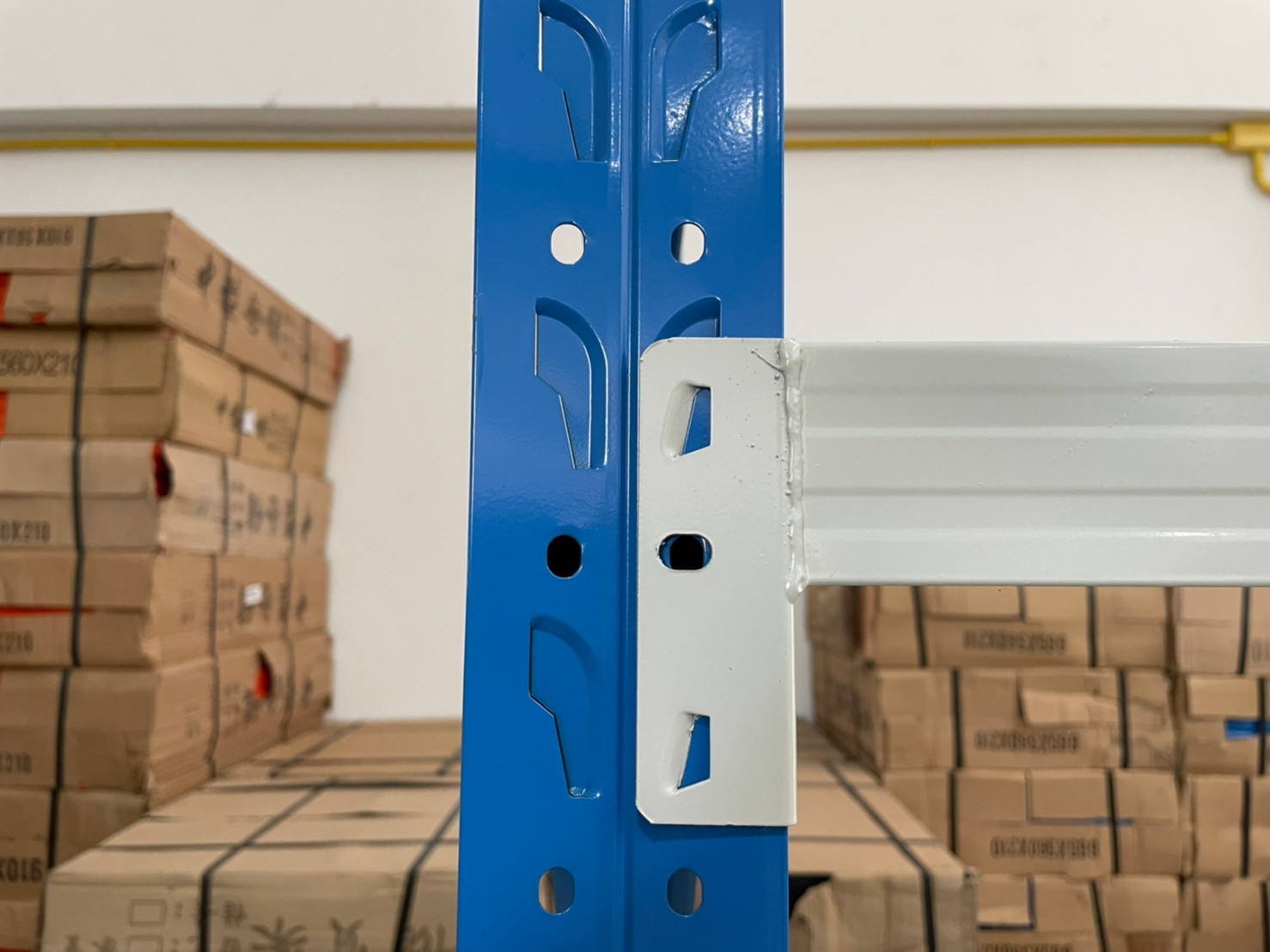 ชั้นวางเหล็ก Micro Rack W150 x D60 x H200 cm. (สีน้ำเงิน/ขาว)