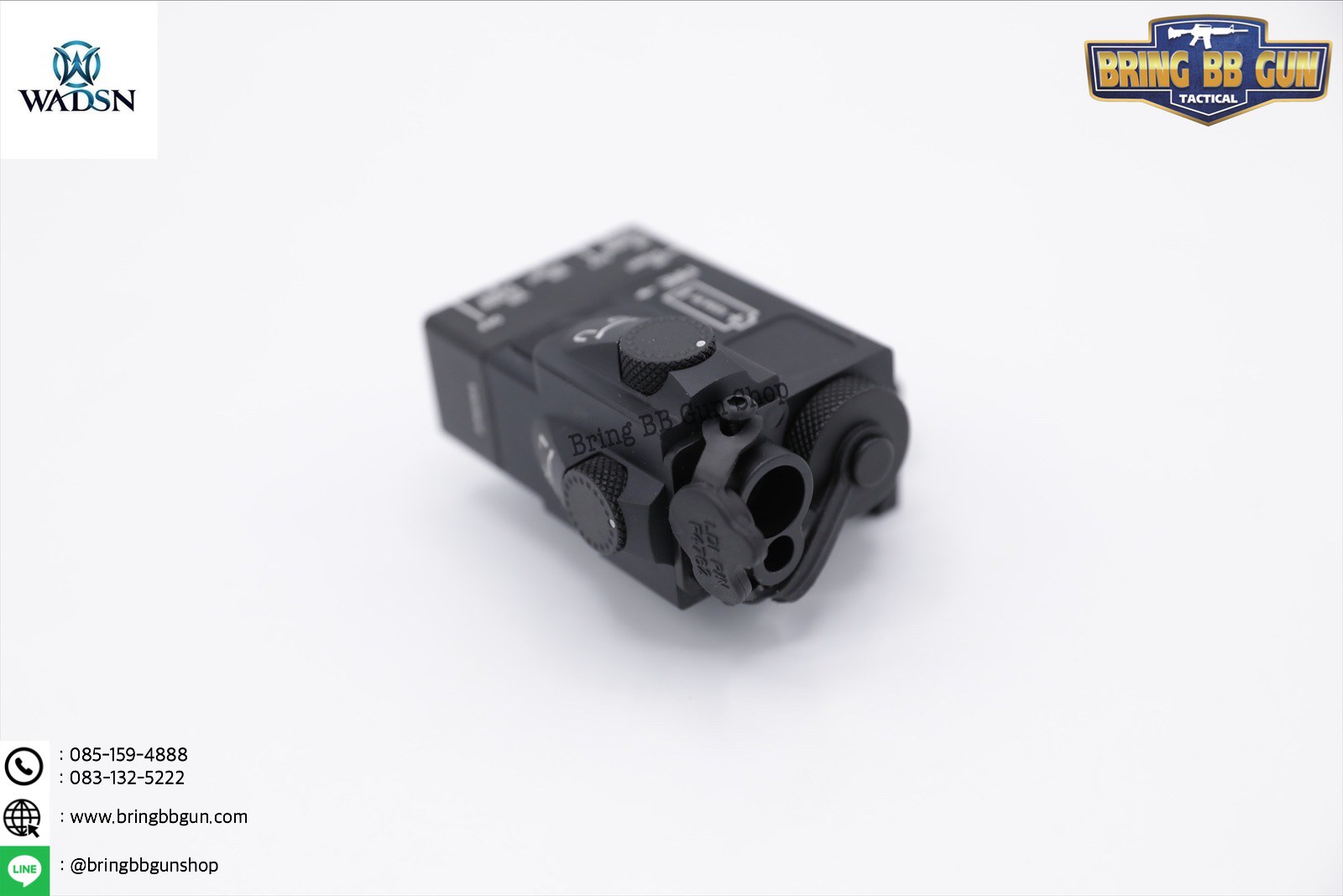 กล่องเลเซอร์ชี้เป้า(เลเซอร์สีแดง) DBAL MIni ยี่ห้อ WADSN รุ่น บอดี้อลูมิเนียม Dbal-Mini Aiming Devices (Red&IR Laser)