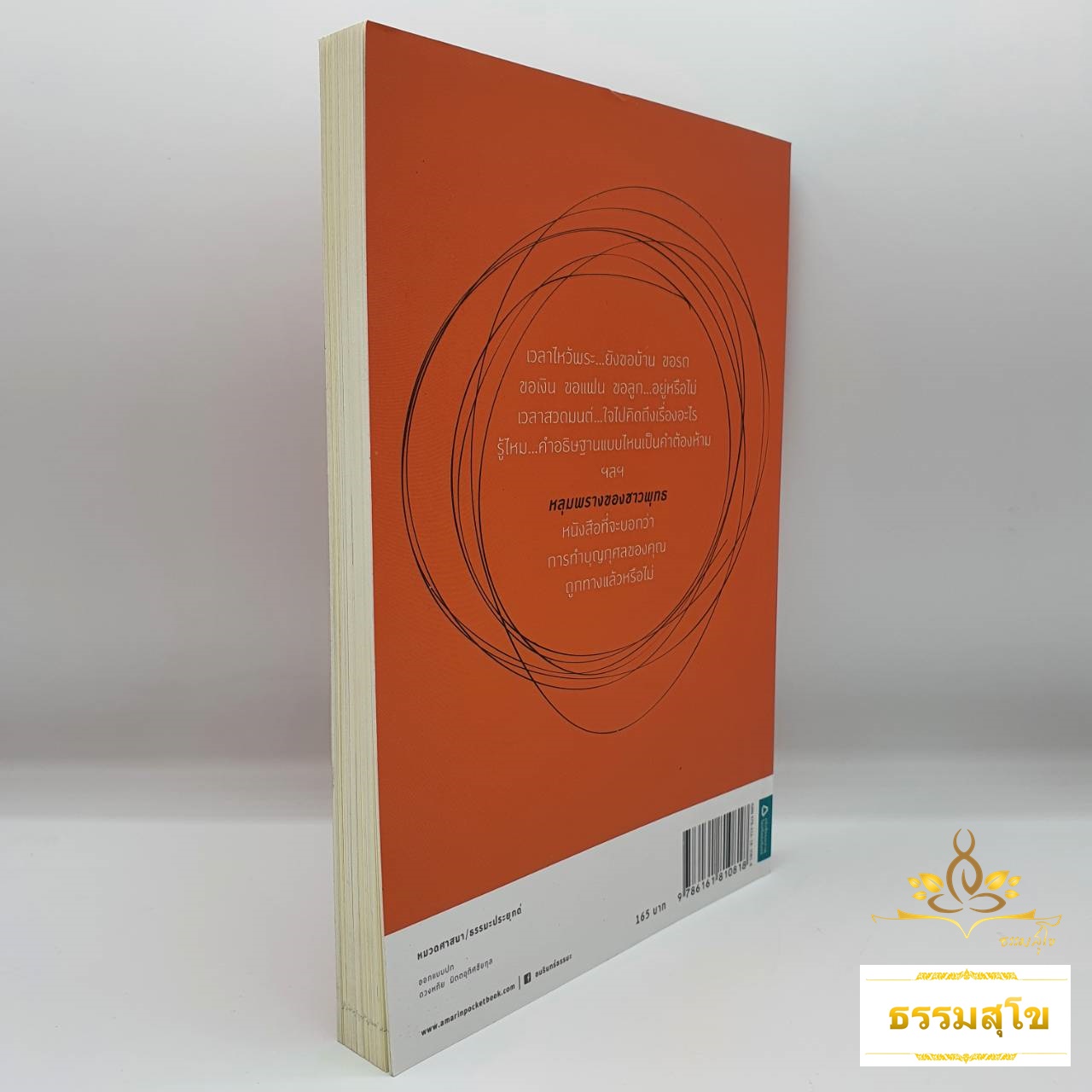 หลุมพรางของชาวพุทธ (หนังสือมีสภาพเก่า) : คุณความดีที่ทำมาทั้งชีวิต ได้บุญหรือได้บาปกันแน่