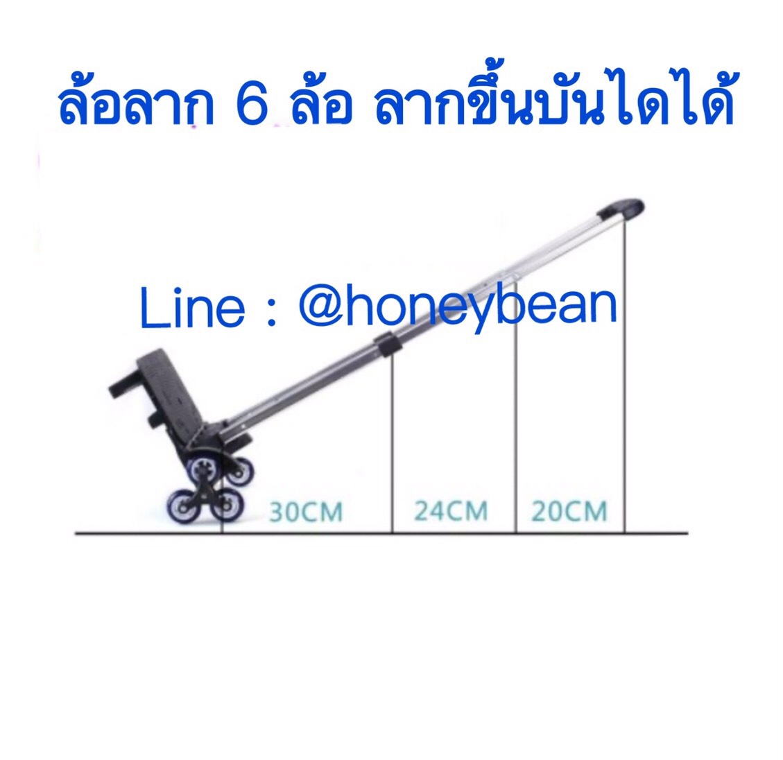 ล้อลากกระเป๋าเด็กนักเรียน ล้อลากกระเป๋าเป้เด็ก ล้อลากไต่บันได ลากขึ้นบันไดได้