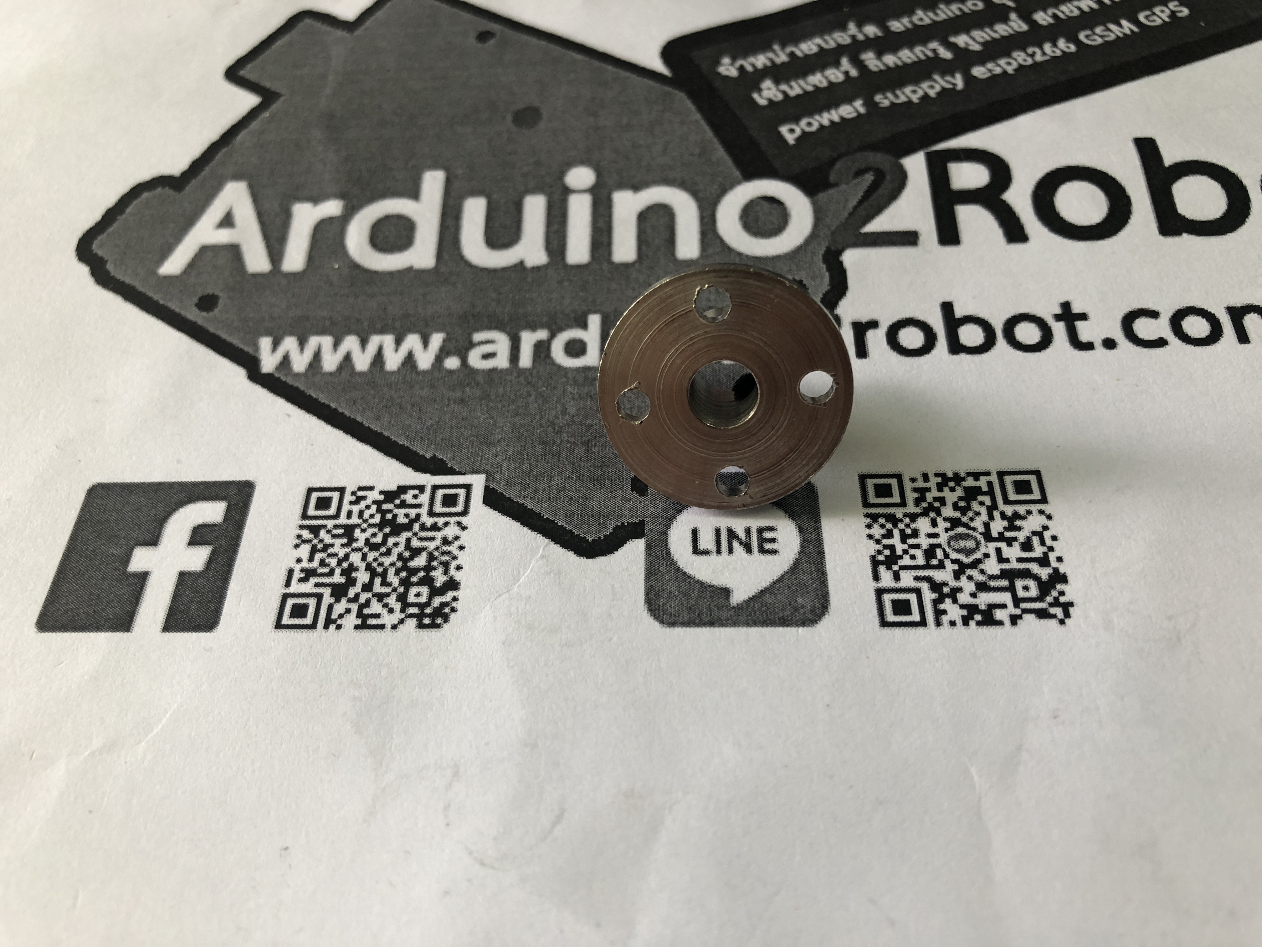 Flange Coupling หน้าแปลน สำหรับแกน 6 mm