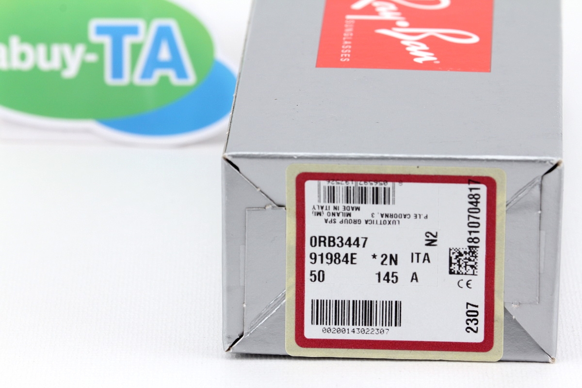 RayBan Round Metal RB3447 91984E Legend Gold