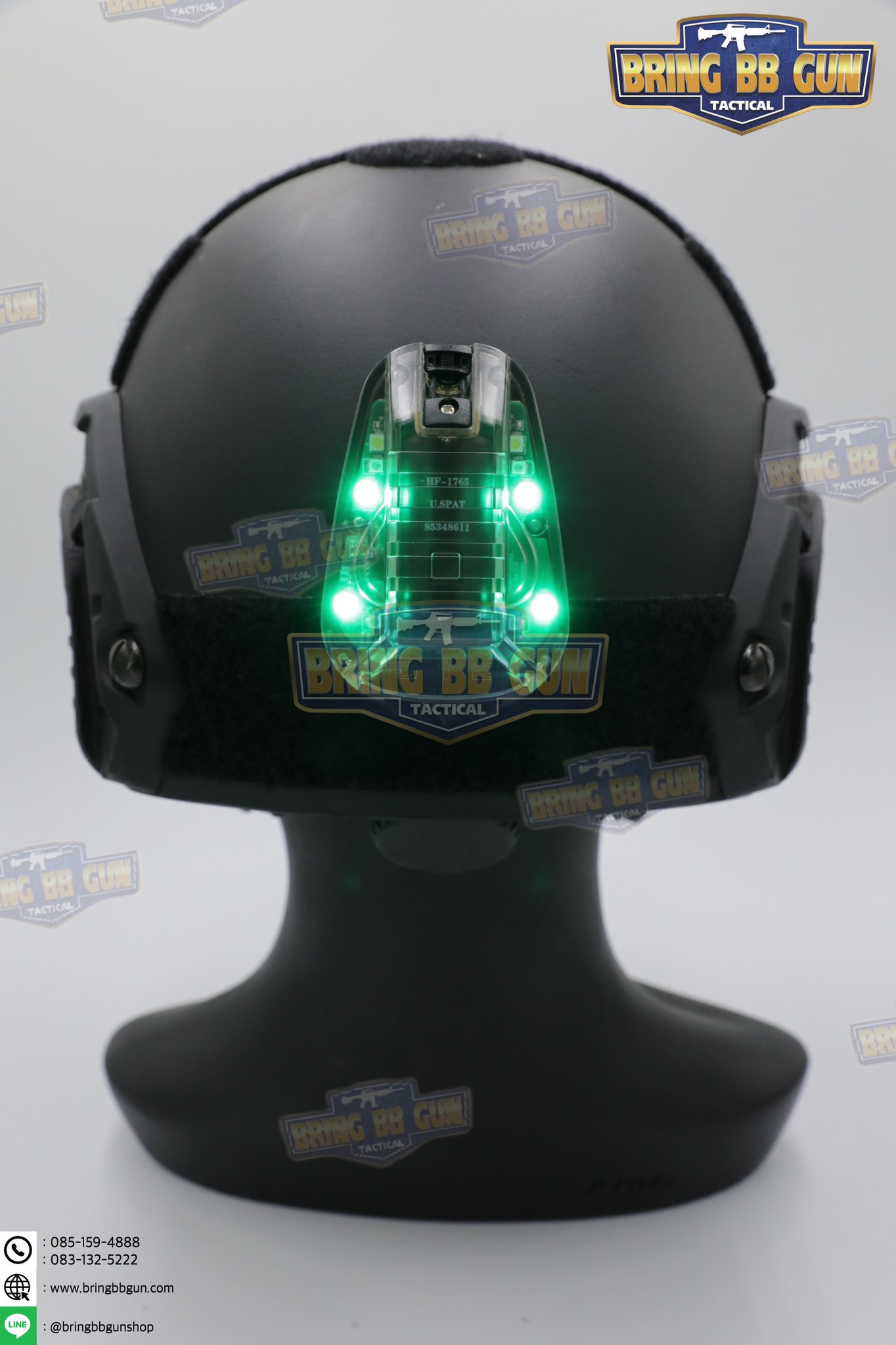 ไฟสำหรับติดหลังหมวก Hel-Star 6 Gen3 (ไฟติดหลังหมวกฟาส) (Hel-Star 6 Gen3 Helmet Light)