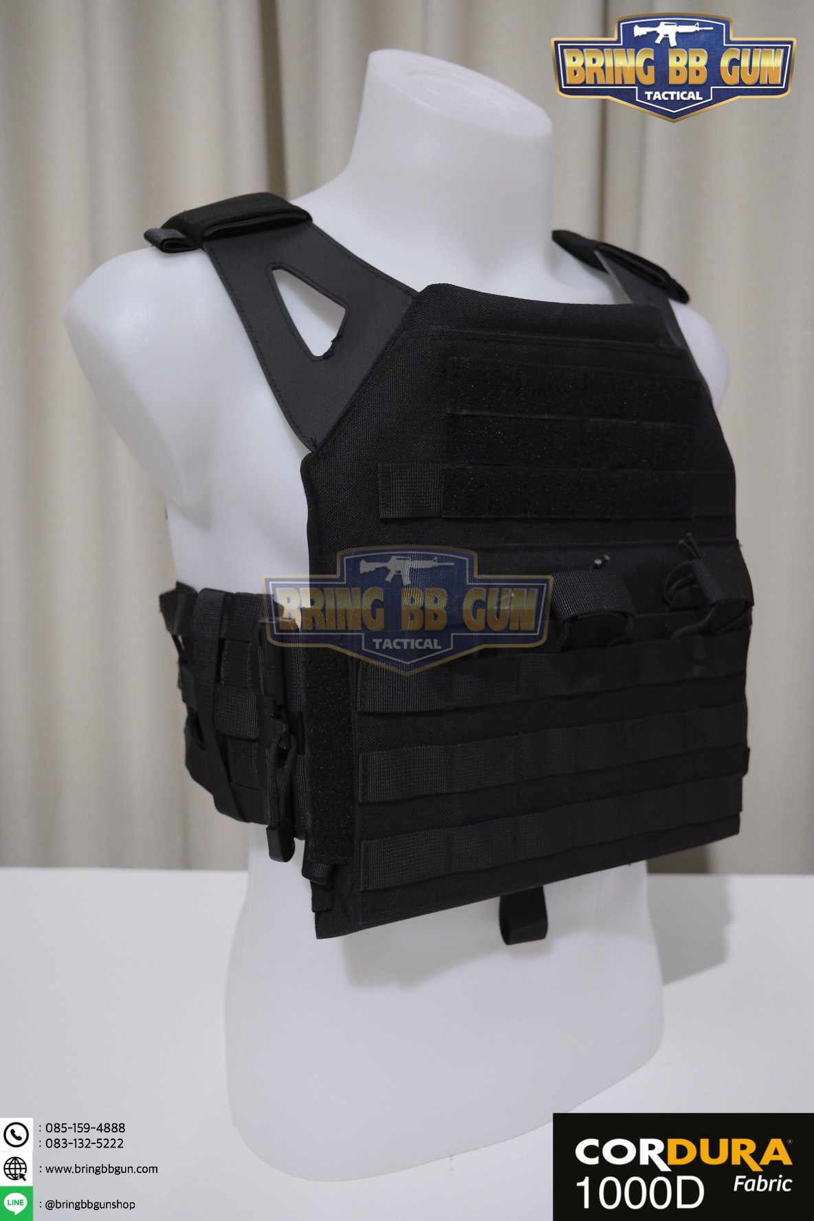 เสื้อเวส รุ่นJPC ปลดไว เนื้อผ้า 1000D (Quick Release JPC Set)