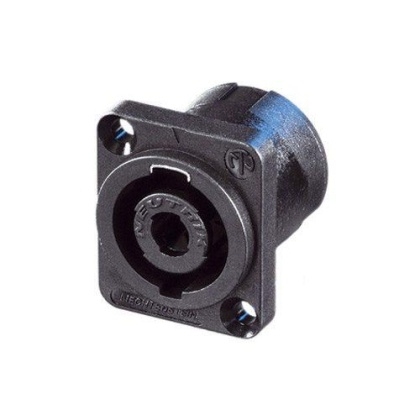 Neutrik แจ๊ค SPEAKON NL-4MP ติดแท่นสี่เหลี่ยม
