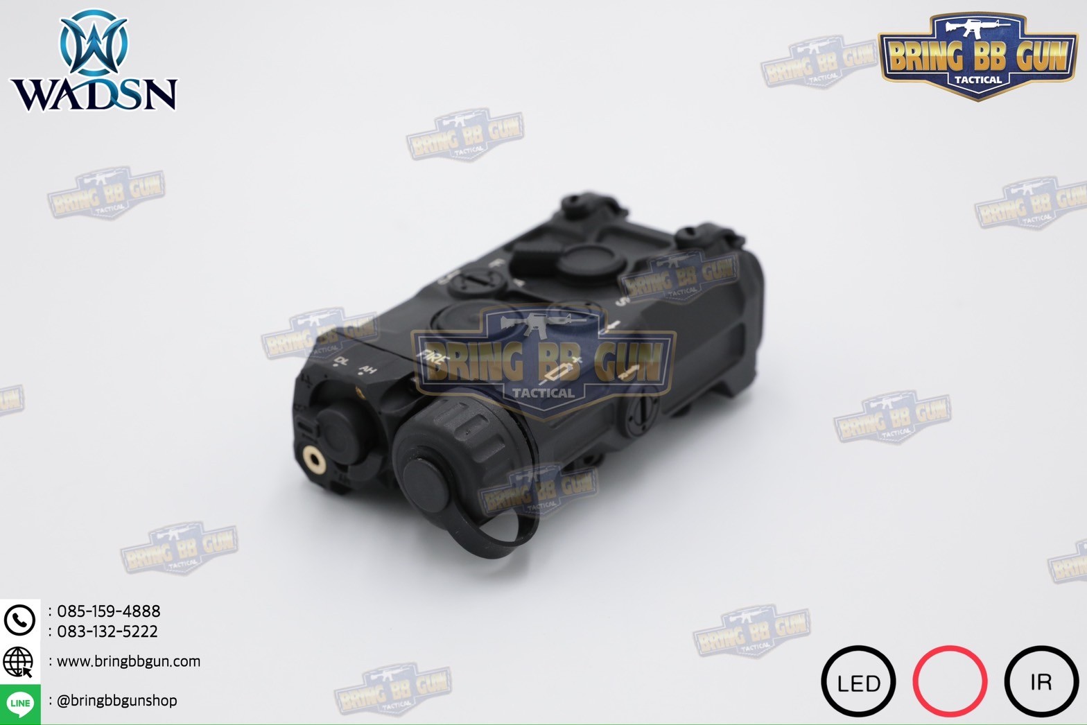 กล่อง Eo-tech OGL ยี่ห้อ WADSN รุ่น พลาสติก (เลเซอร์ชี้เป้าสีแดง) (OGL) (EOTECH OGL) (ON-GUN-LASER)