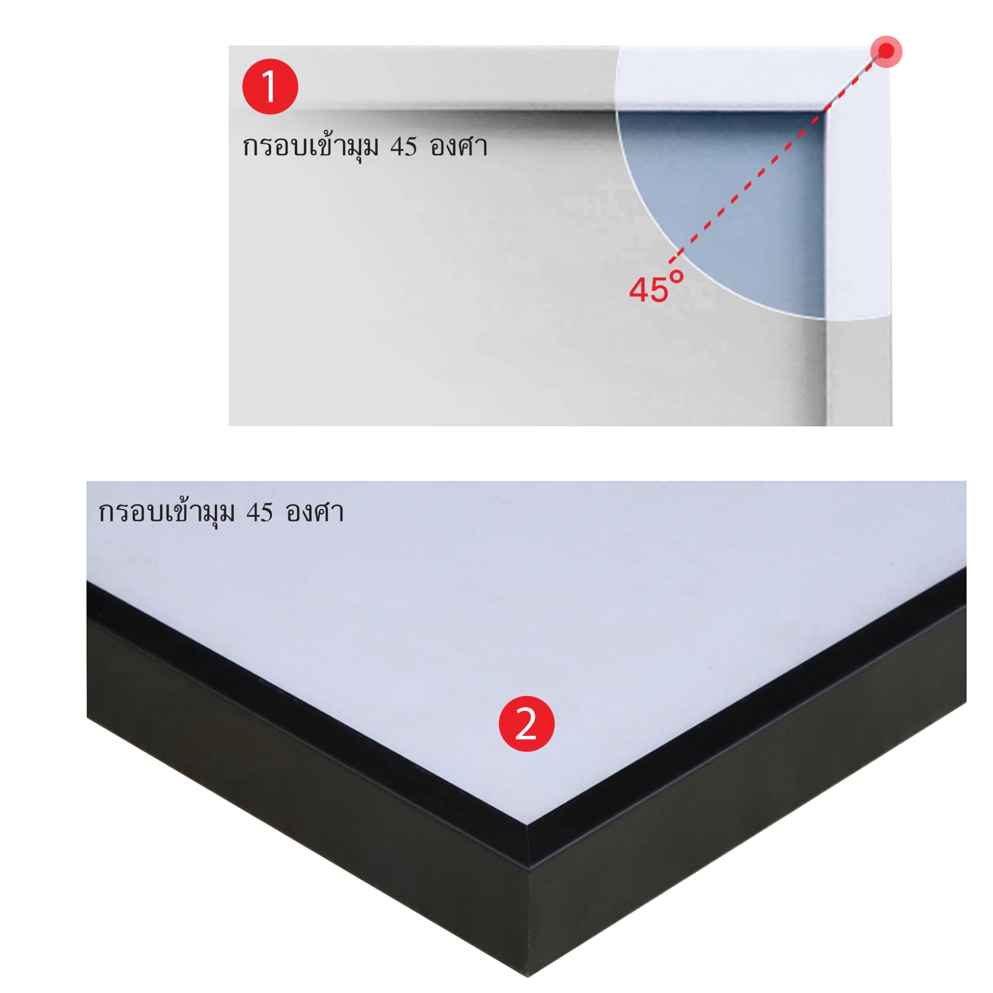 กรอบอะลูมิเนียม กรอบโปสเตอร์ กรอบรูป SNAP FRAME รุ่น B สีเงิน สอดงานพิมพ์ด้านบน น้ำหนักเบา ติดตั้งง่าย ไม่ต้องเจาะผนัง