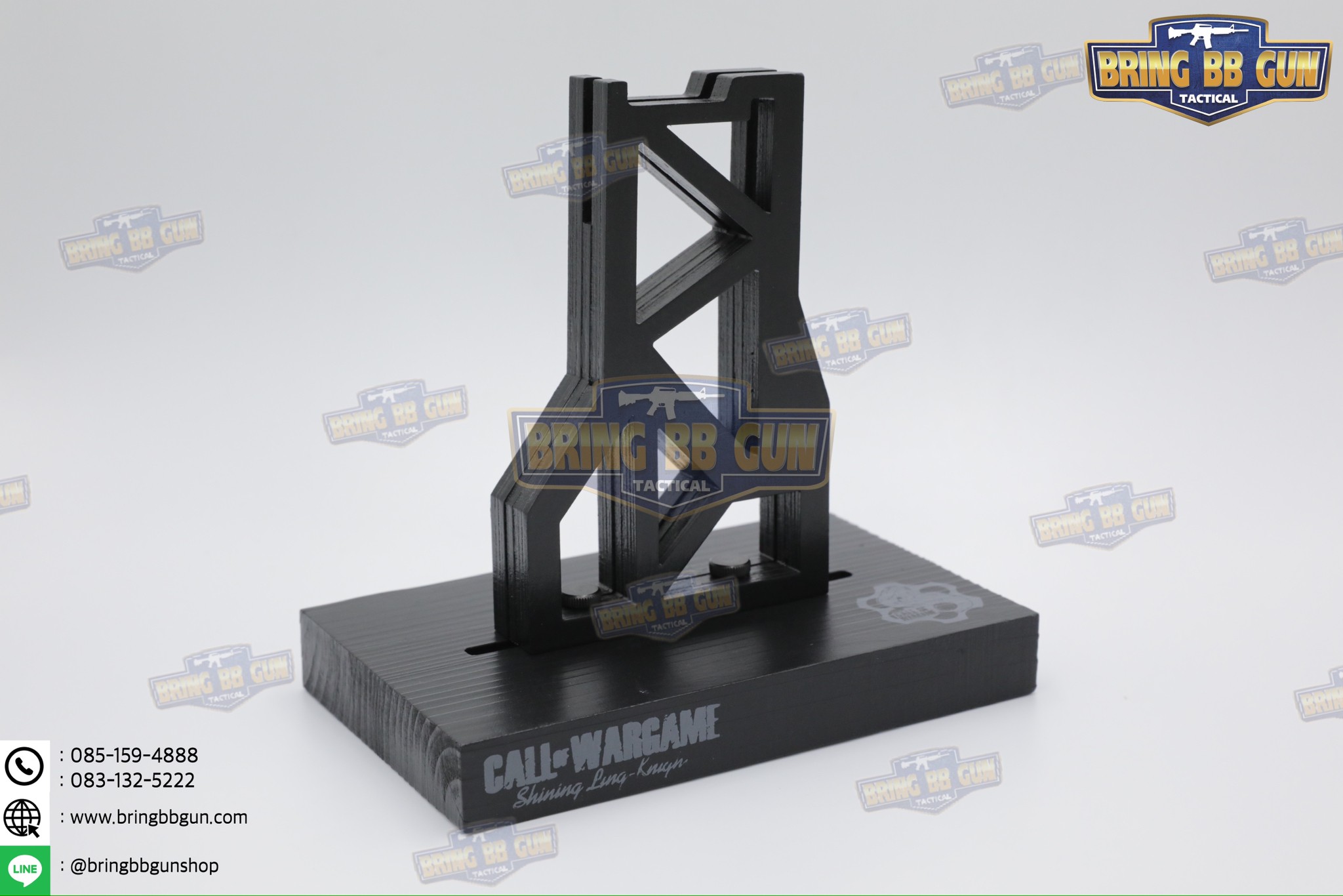 ขาตั้งปืนยาว (งานไม้)