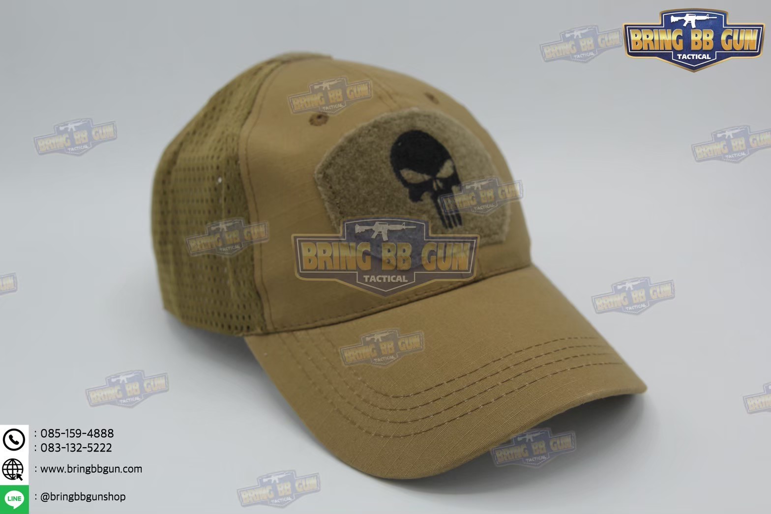 หมวกแก๊ป Punisher (หมวก Cap กะโหลก)