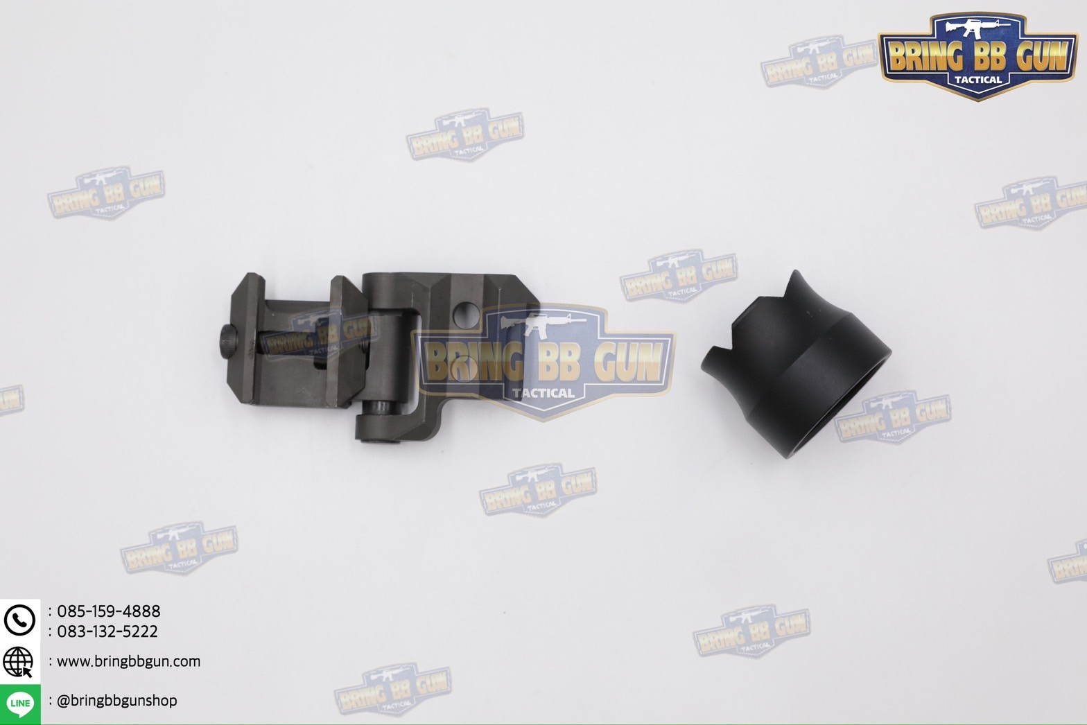 Adapterแบบพับได้แปลงท้ายระบบ1913ให้ใช้แกนพานท้ายทรงAR สำหรับ Sig Sauer MPX/MCX (1913 Interface Folding Knuckle) (Folding Stock Adapter for M1913 Rail) (Stock Adapter) (1913 Adapter) (Sig Sauer) (MCX) (MPX) (1913)