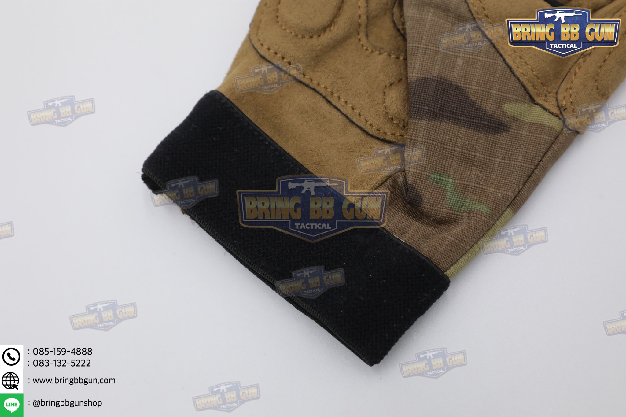 ถุงมือเต็มนิ้ว ยี่ห้อ Emerson รุ่น Tactical Lightweight Camouflage Gloves (Tactical Gloves)