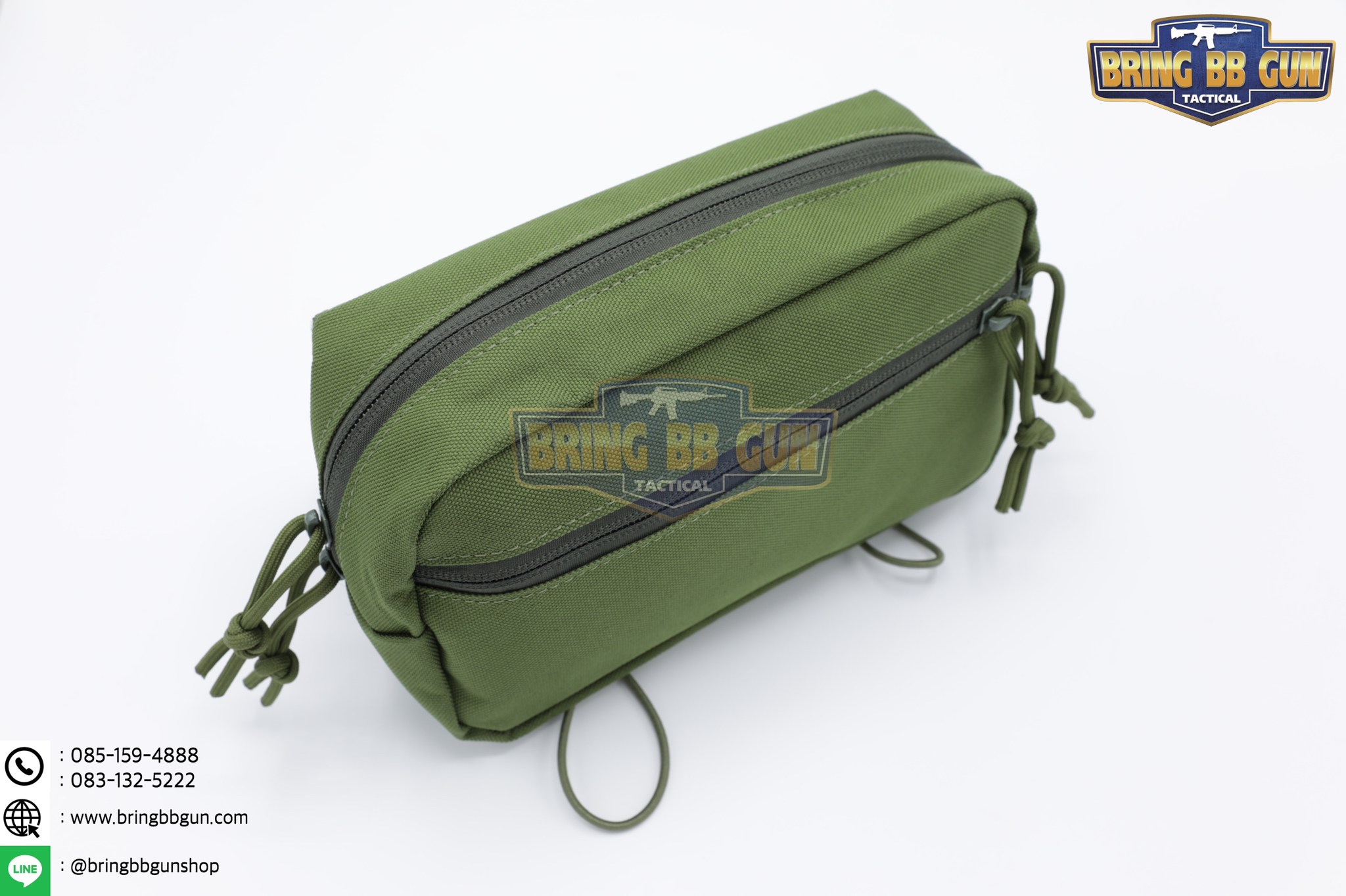 กระเป๋าจิงโจ้ติดเสื้อเวส ทรงสีเหลี่ยม (Drop Pouch) (Lower Accessories Pouch)