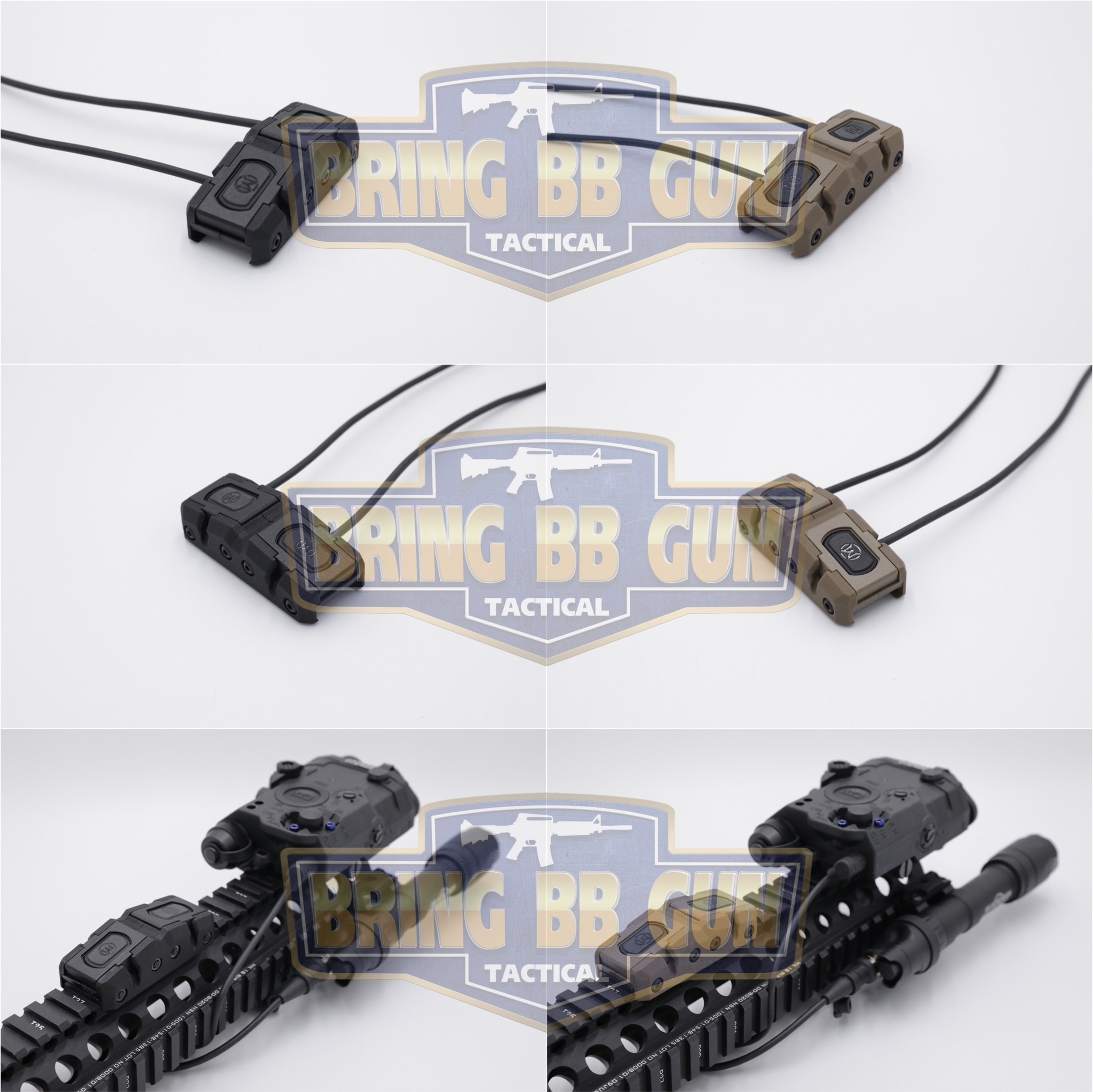 เคสสวิตซ์หางหนู2ทาง HRF รุ่น Dual RAMP (HRF Dual RAMP) (HRF Rat Tail Bracket) (Remote Angled Modbutton Platform)