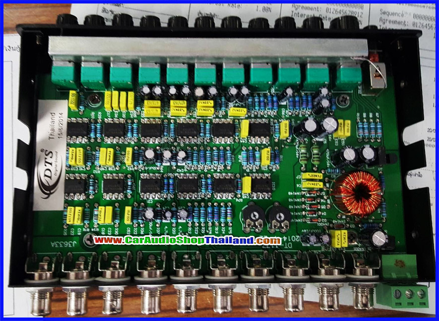 ปรีแอมป์ 7 แบนด์ คุณภาพ DIGITAL SOUND 7 BAND DT 1177