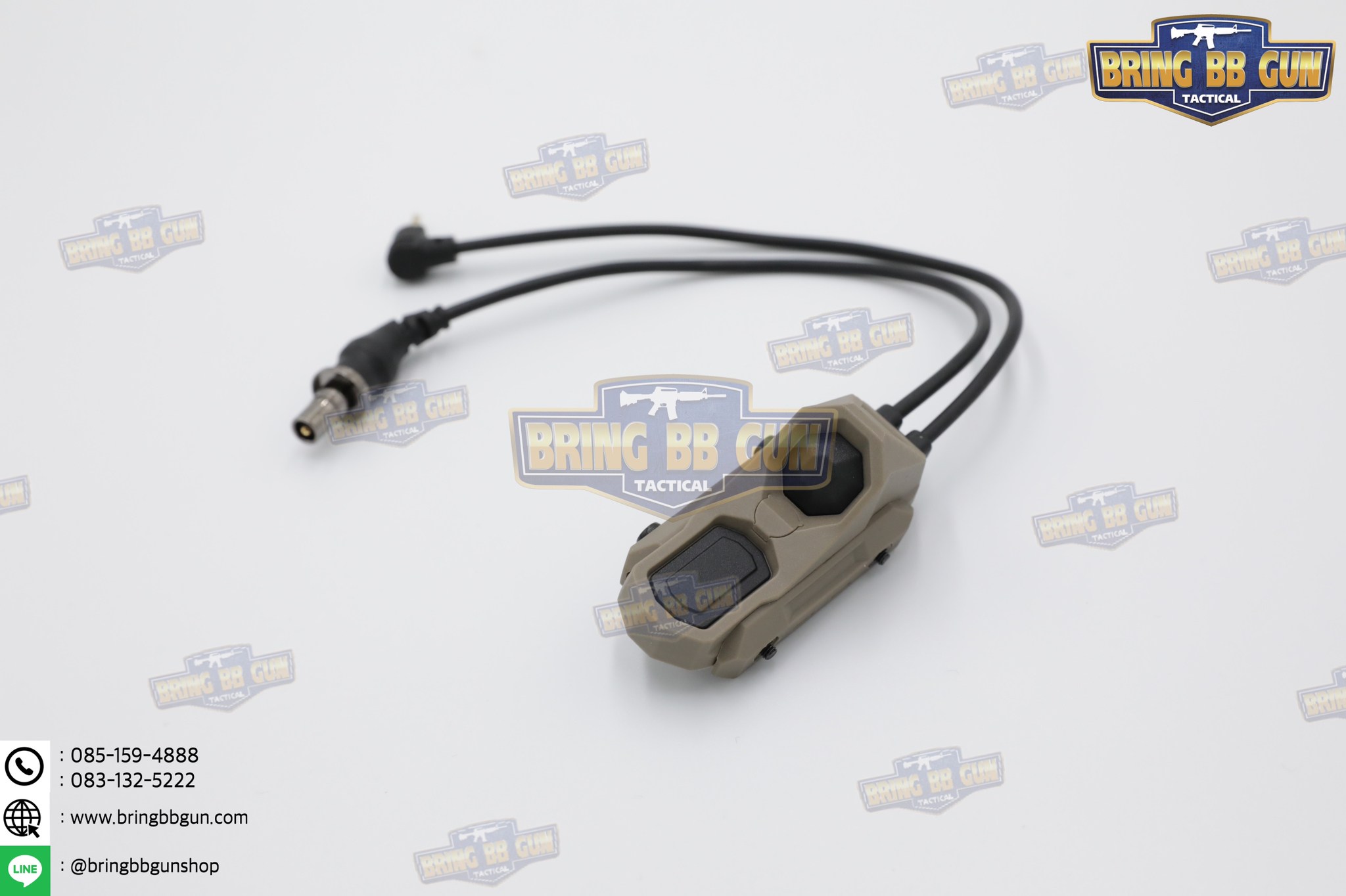 สวิตซ์หางหนูไฟฉาย2ทาง Axon Axon Dual Control Mouse Tail for Surefire / 2.5mm.